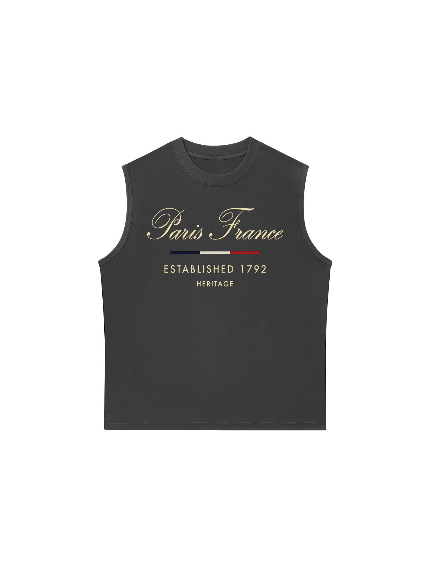 Áo Ba Lỗ Relaxed Fit Paris France