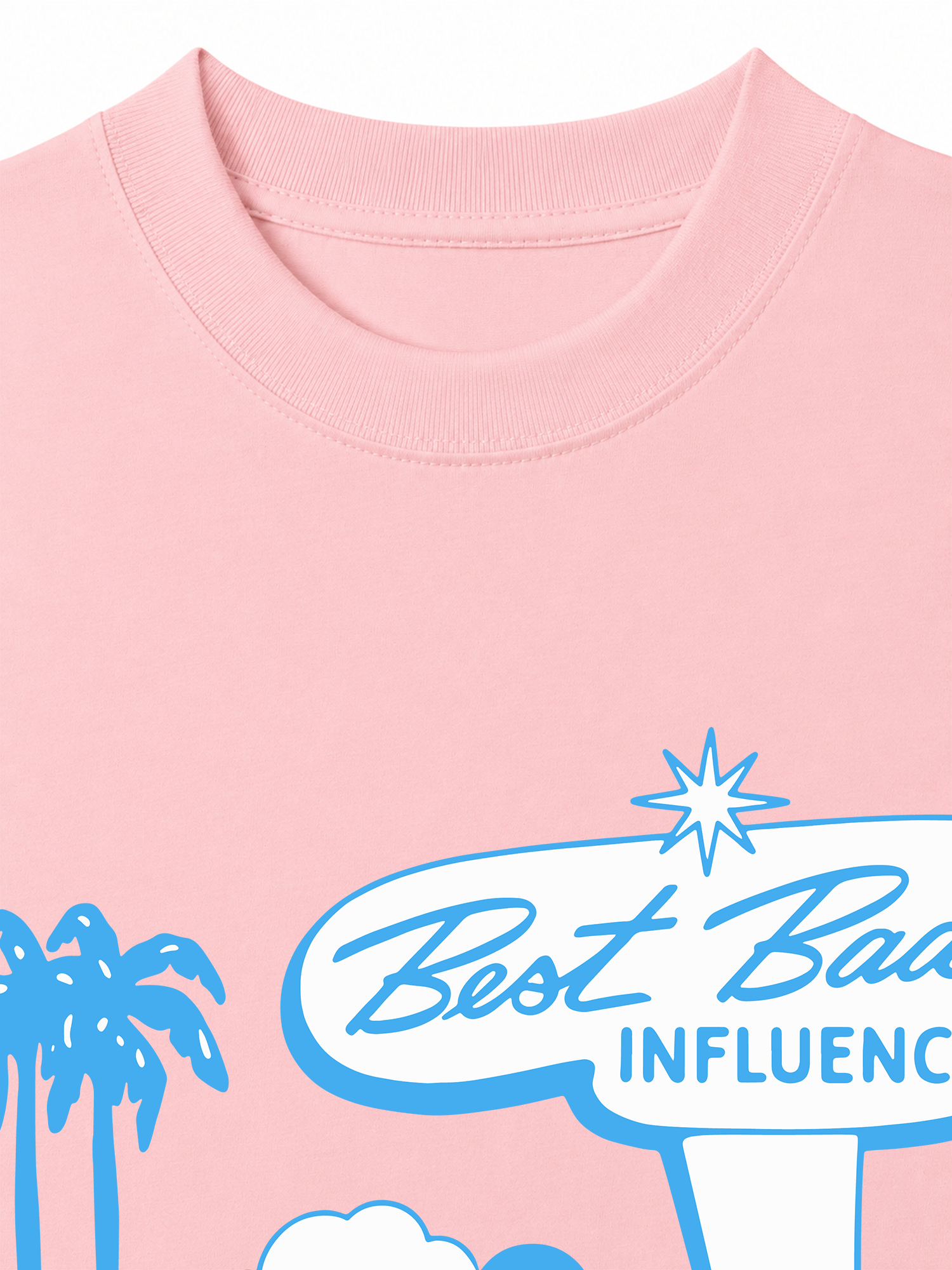 Áo Thun Relaxed Fit Best Bad Influence