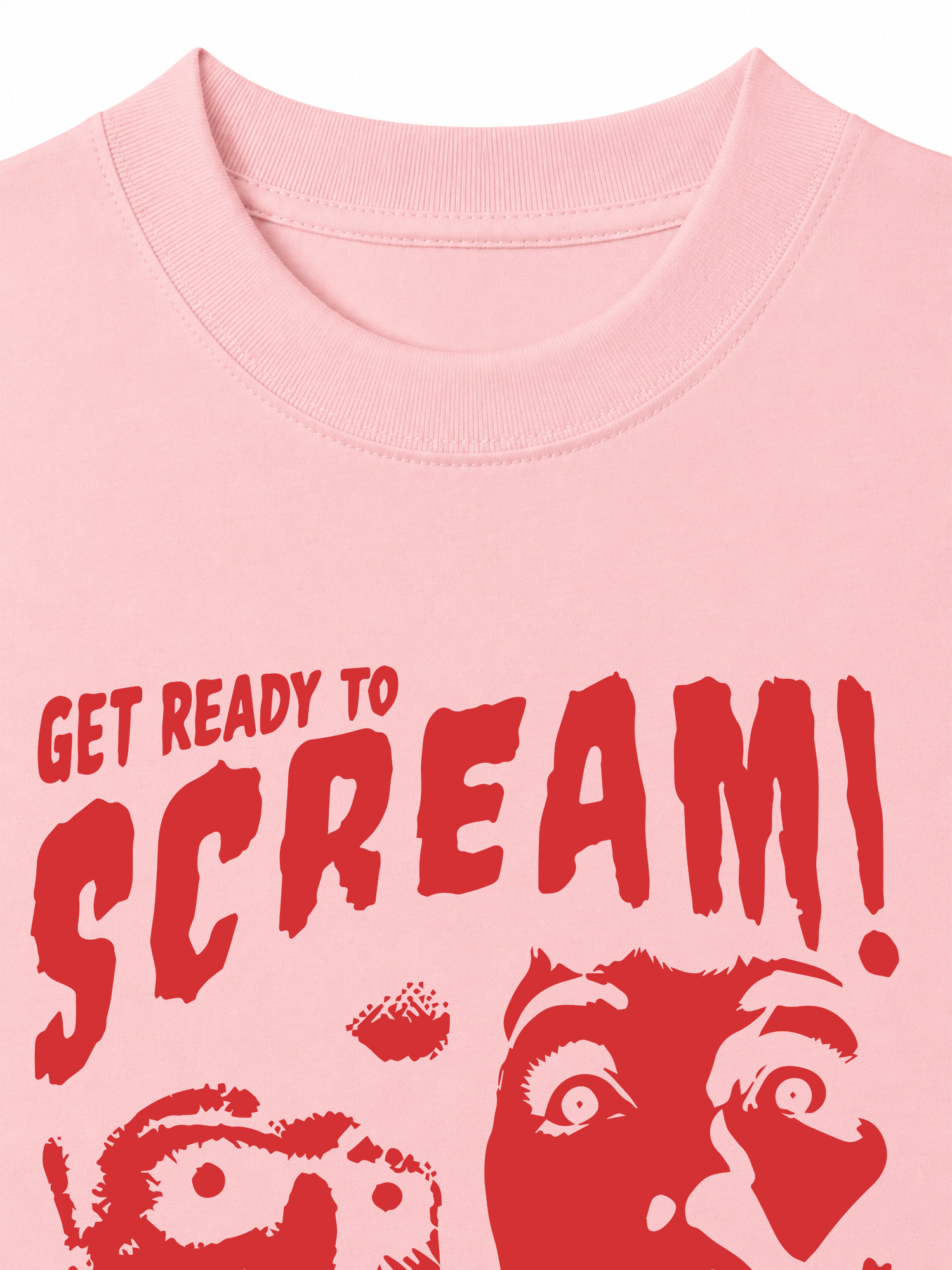 Áo Thun Relaxed Fit Scream