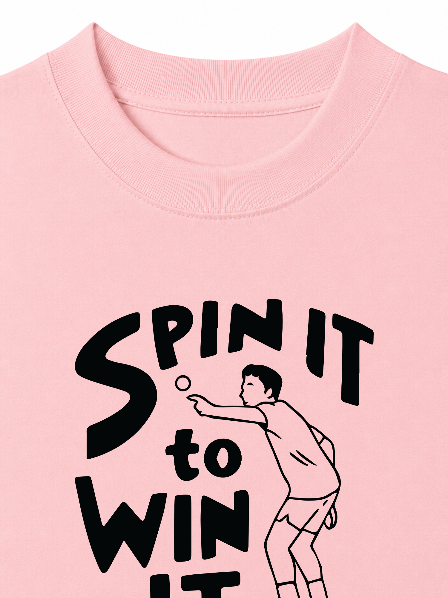 Áo Thun Relaxed Fit Spin To Win