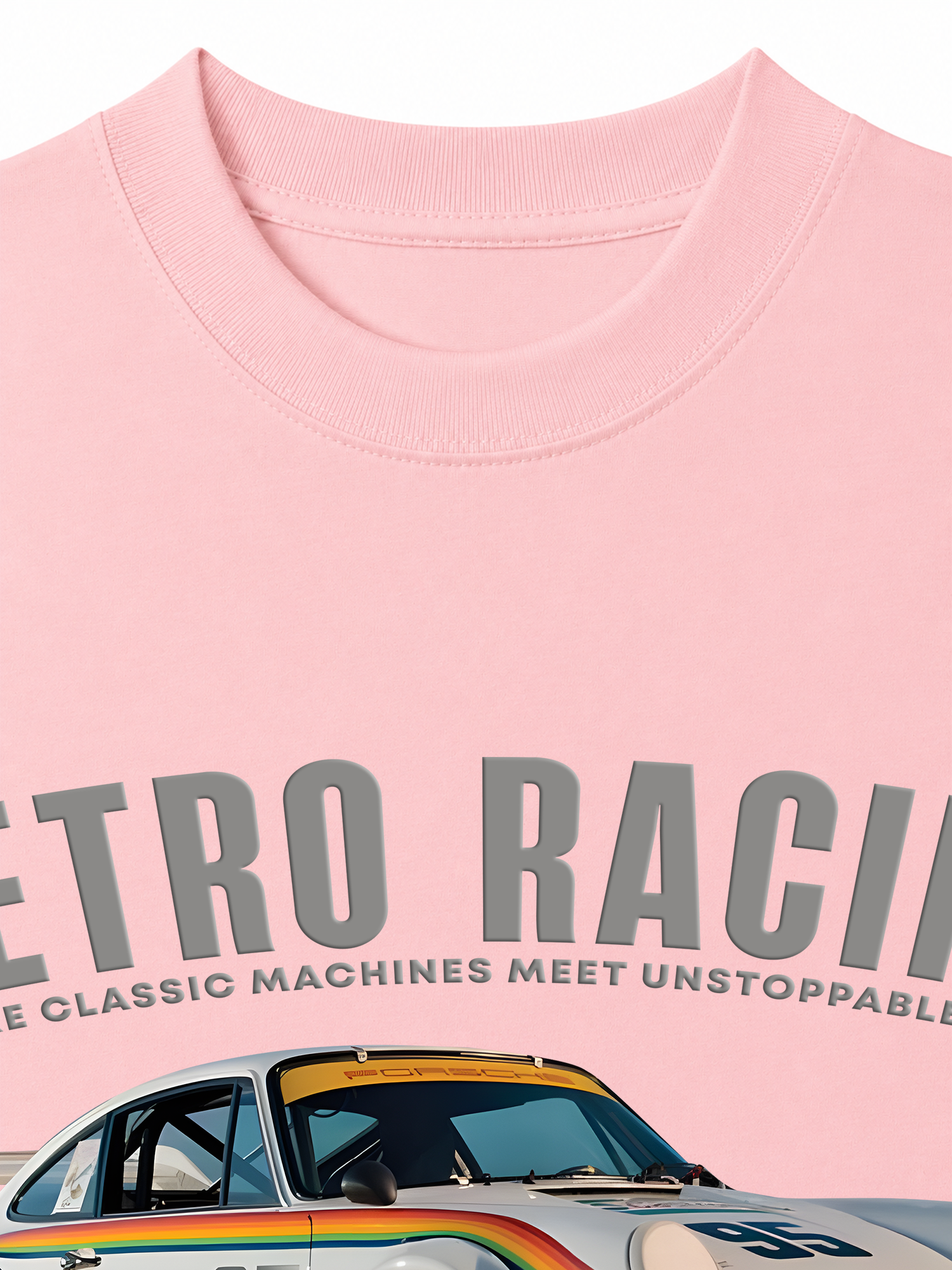 Áo Thun Relaxed Fit Retro Racing