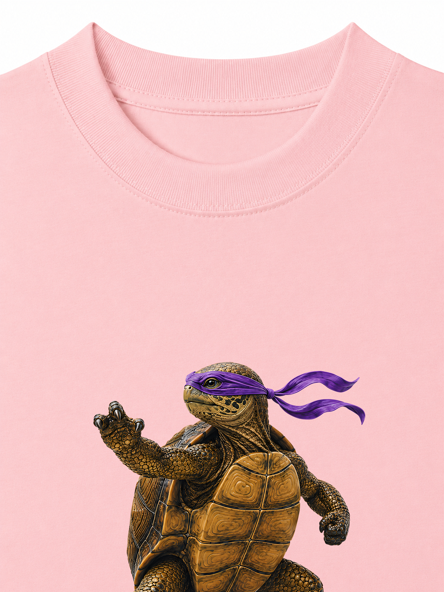 Áo Thun Relaxed Fit Purple Turtle