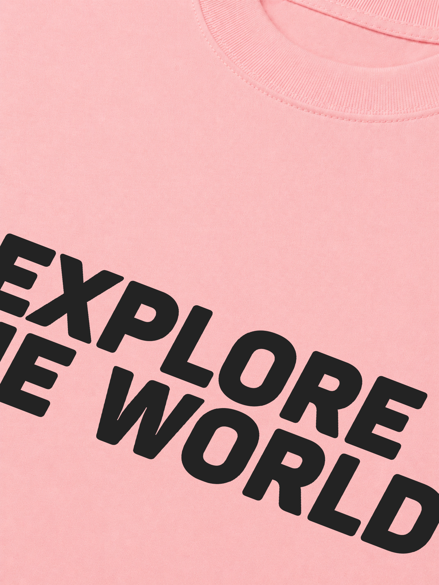 Áo Thun Relaxed Fit World Map