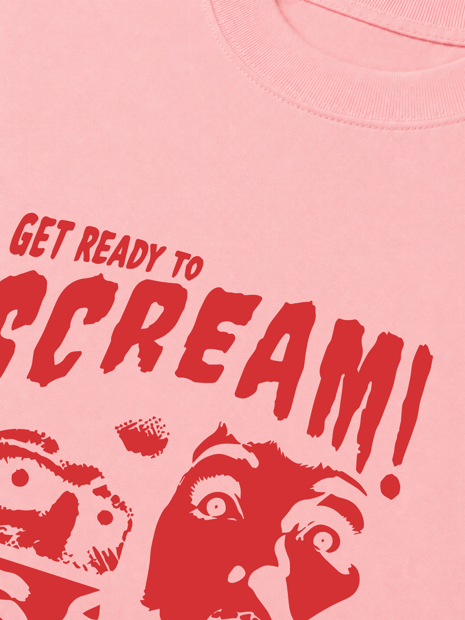 Áo Thun Relaxed Fit Scream