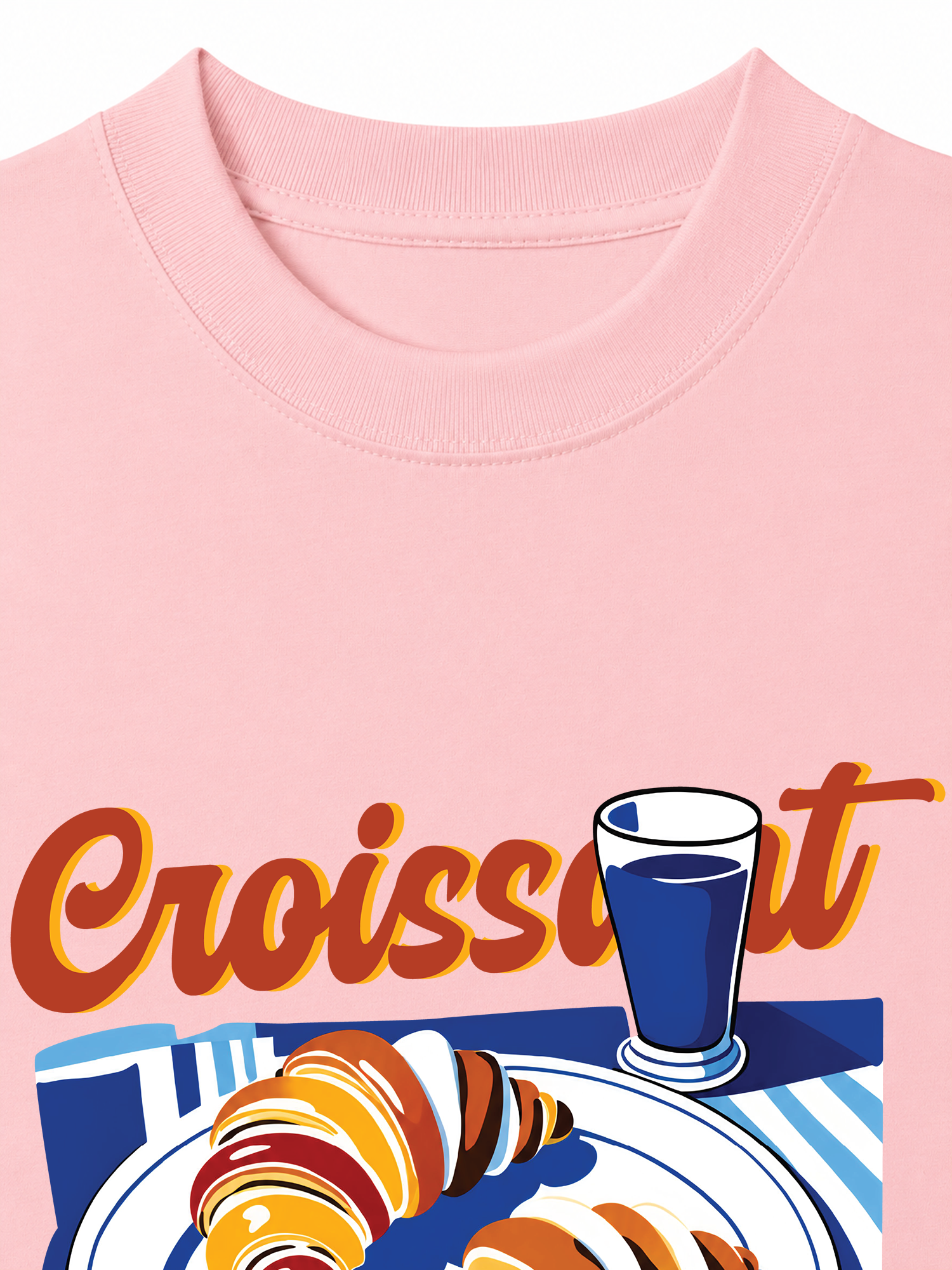 Áo Thun Relaxed Fit Croissant