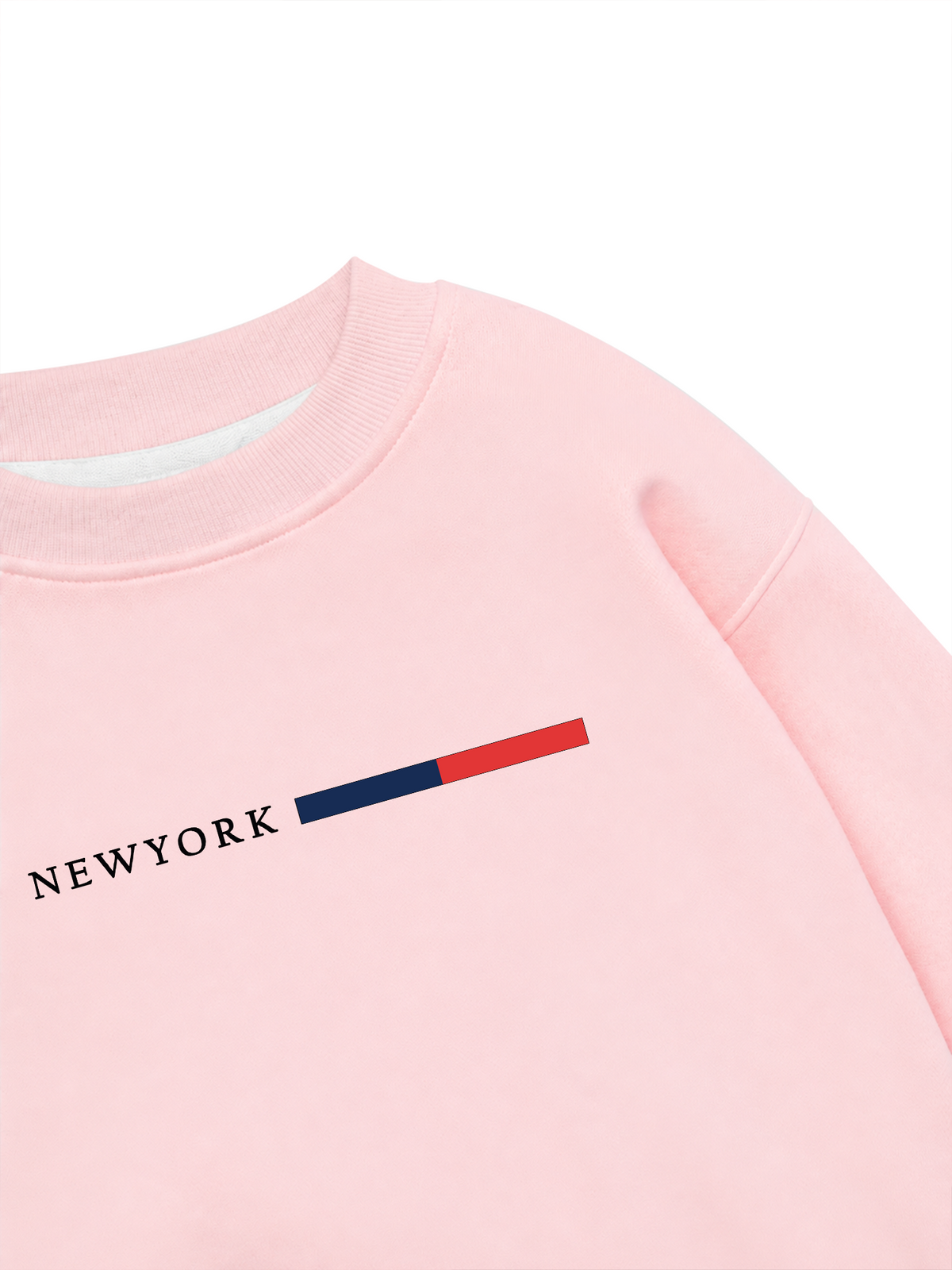 Áo Sweater Nỉ Hai Da City Paris Basic Logo