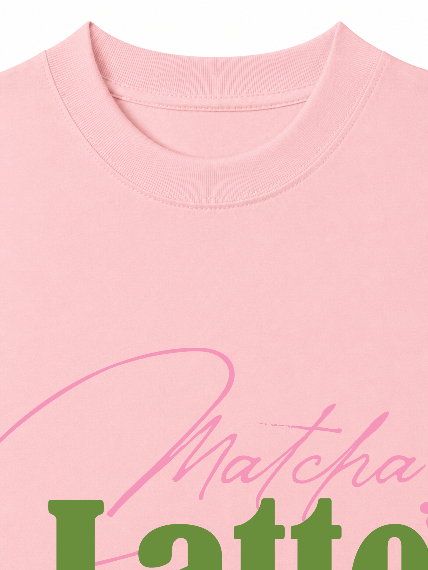 Áo Thun Relaxed Fit Daily Cup Matcha Latte