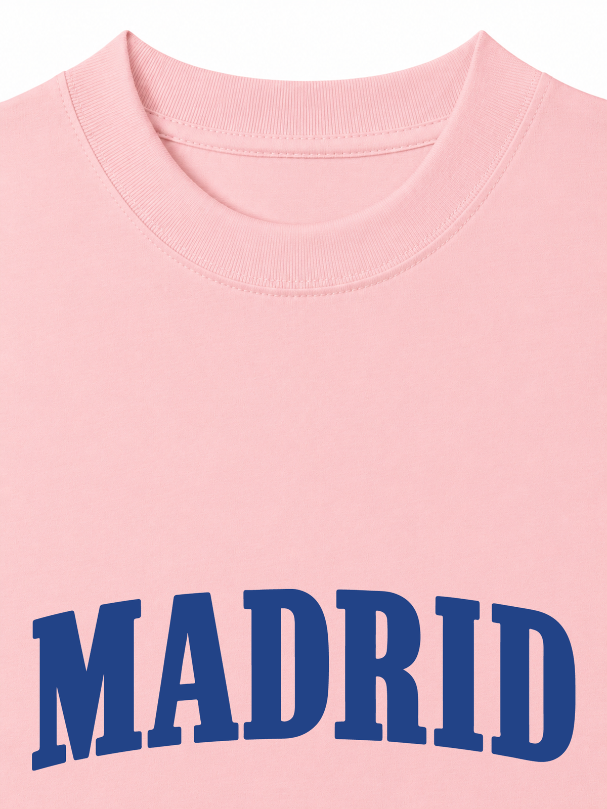 Áo Thun Relaxed Fit Basic Blue Madrid