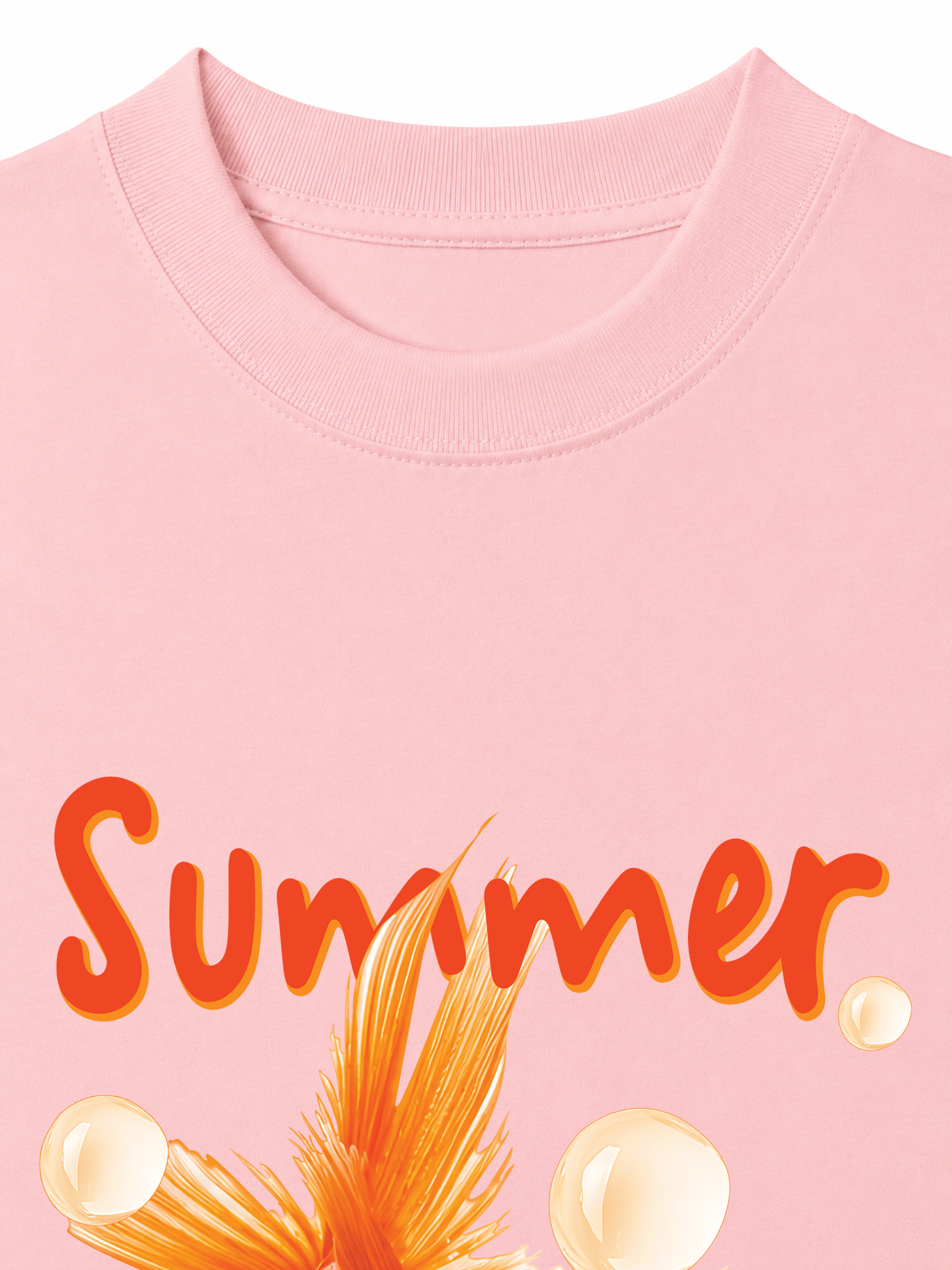 Áo Thun Relaxed Fit Tshirt Tropical Cá Vàng