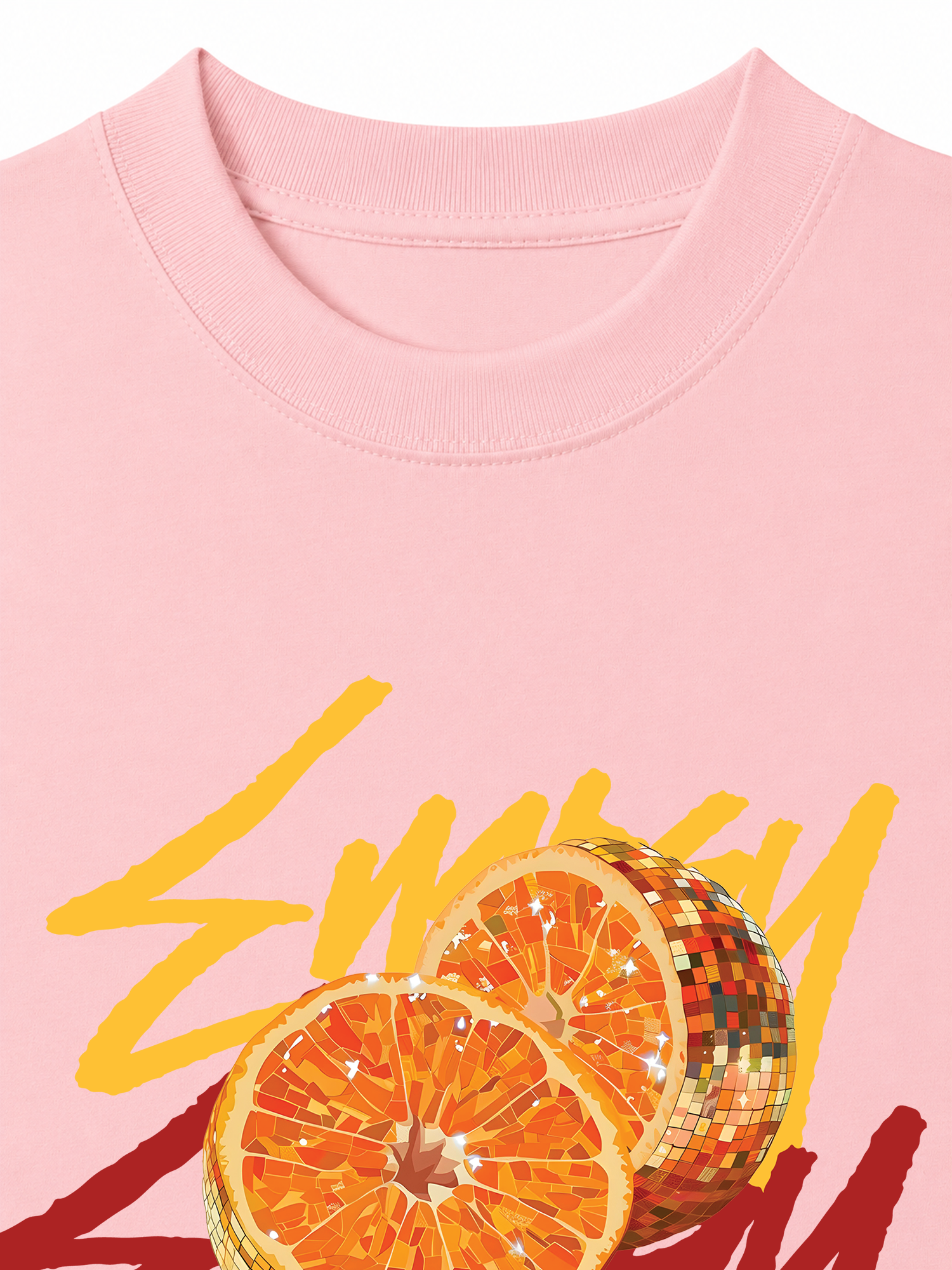 Áo Thun Relaxed Fit Energy Tangerine Dream