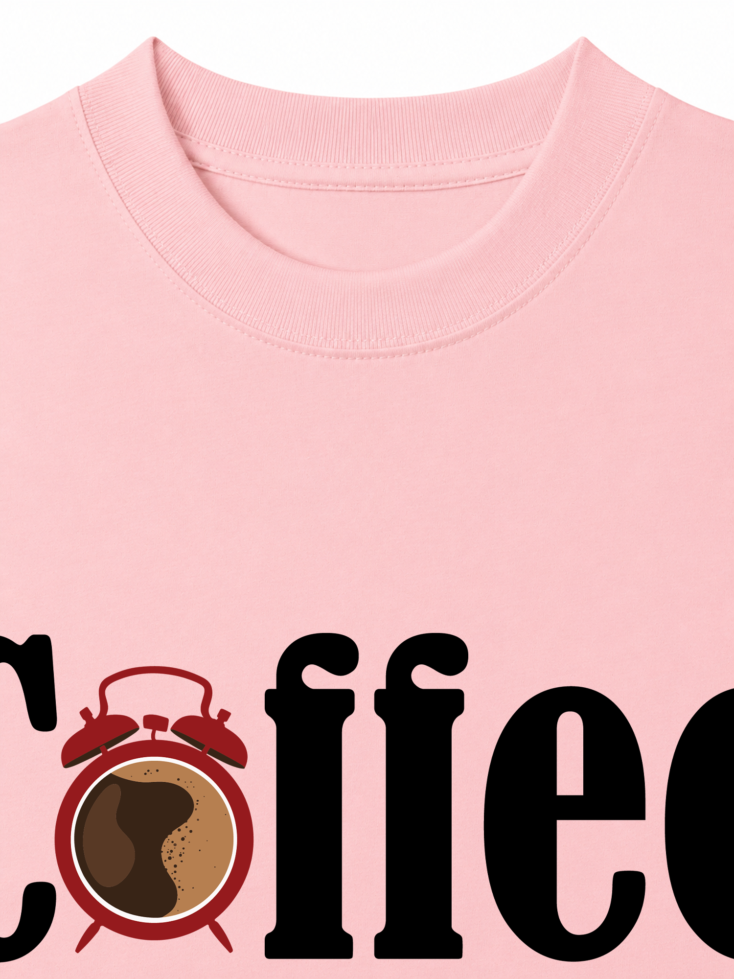 Áo Thun Relaxed Fit Daily Cup Coffe Is My Morning Alarm