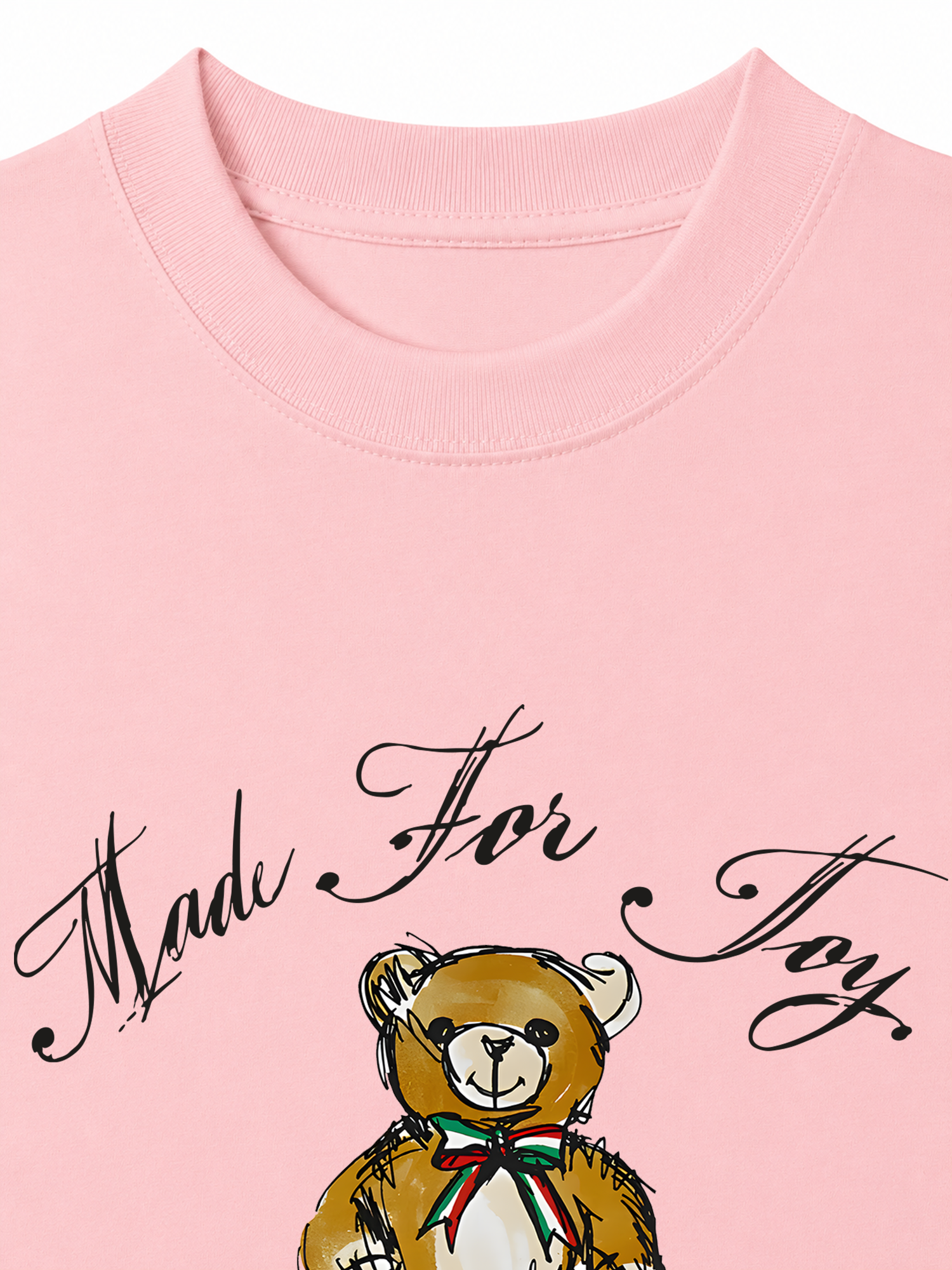 Áo Thun Relaxed Fit Mossy Bear Made For Joy