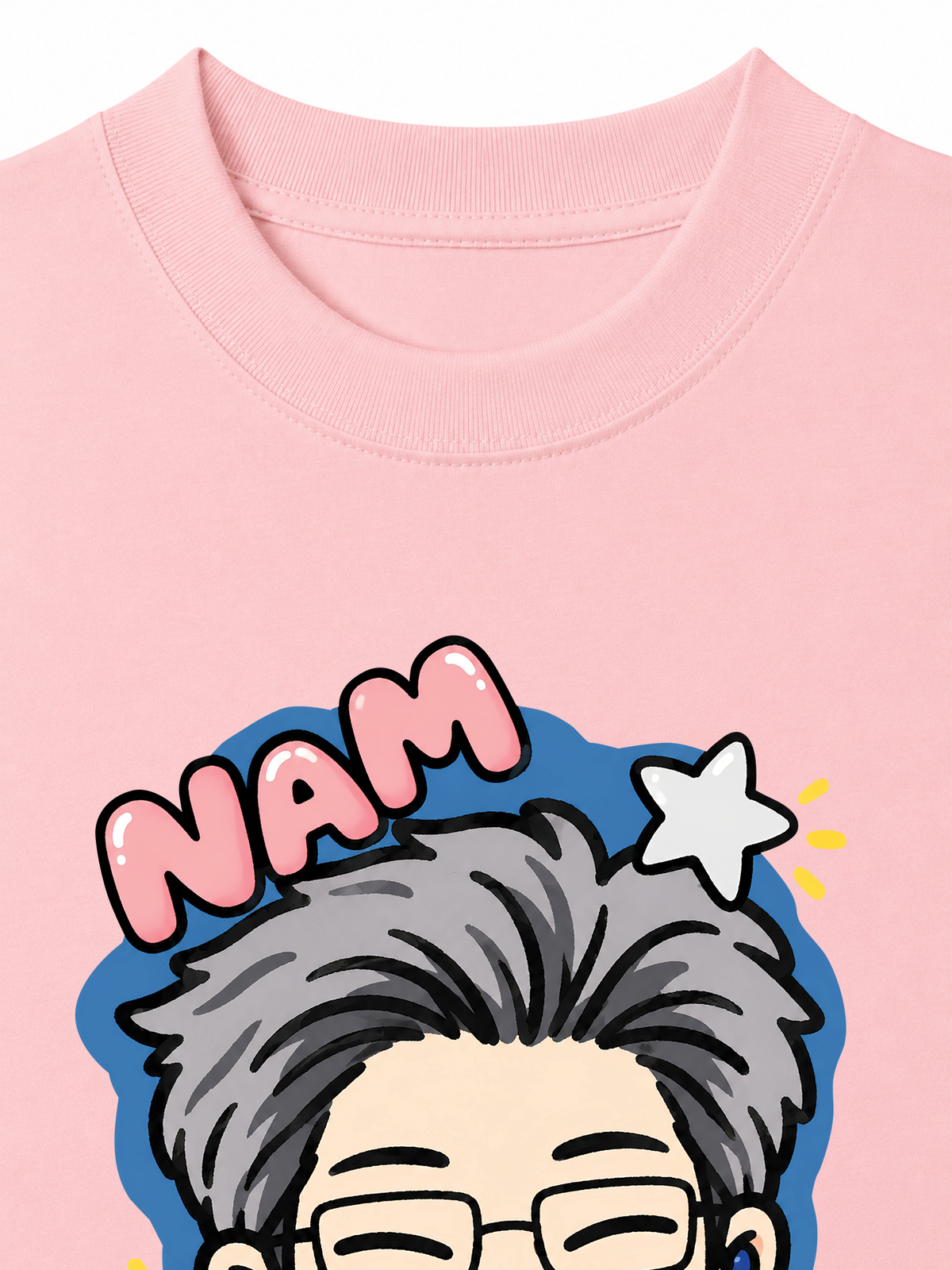 Áo Thun Relaxed Fit RM Chibi