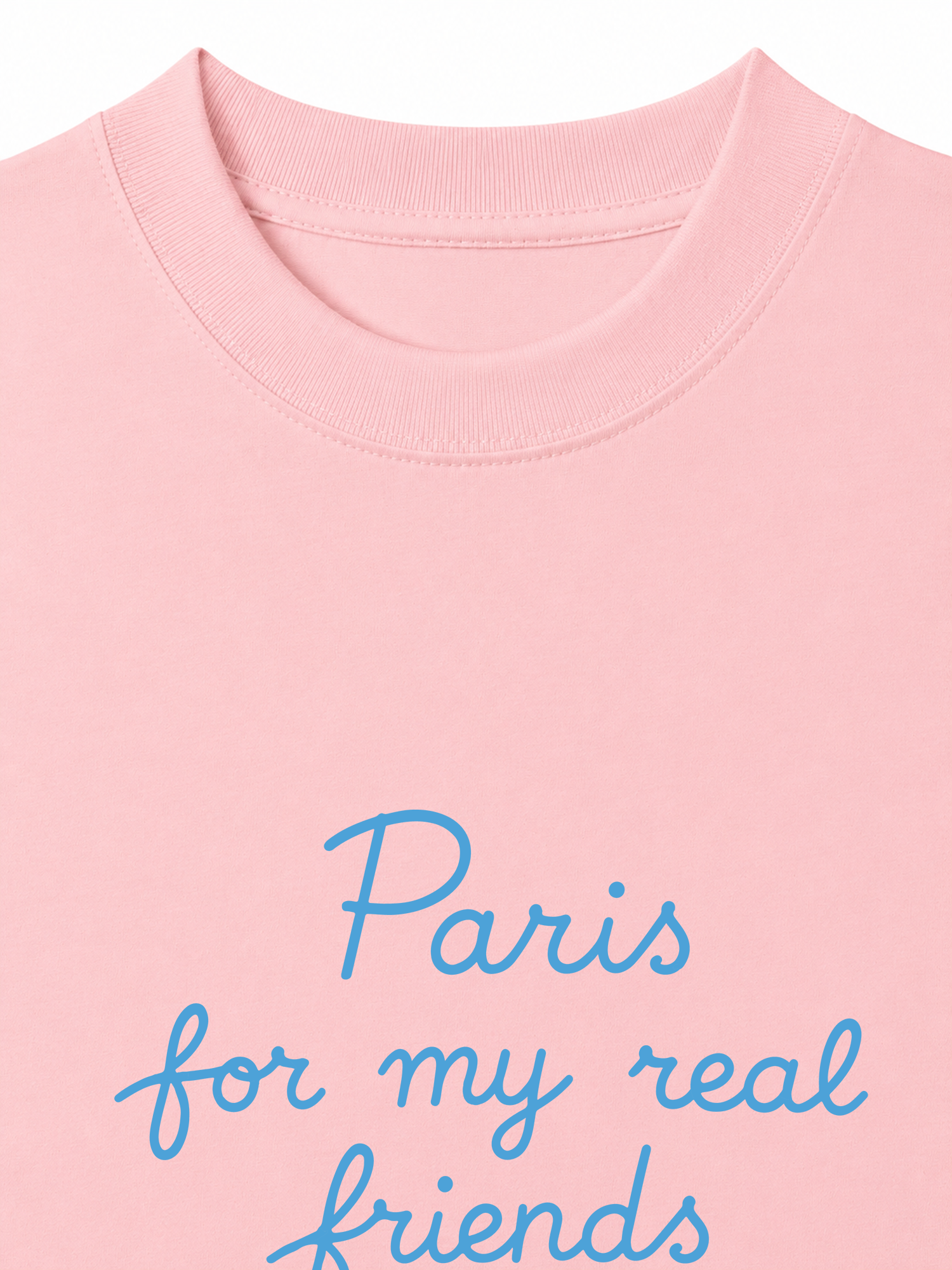 Áo Thun Relaxed Fit Paris For Real Friend