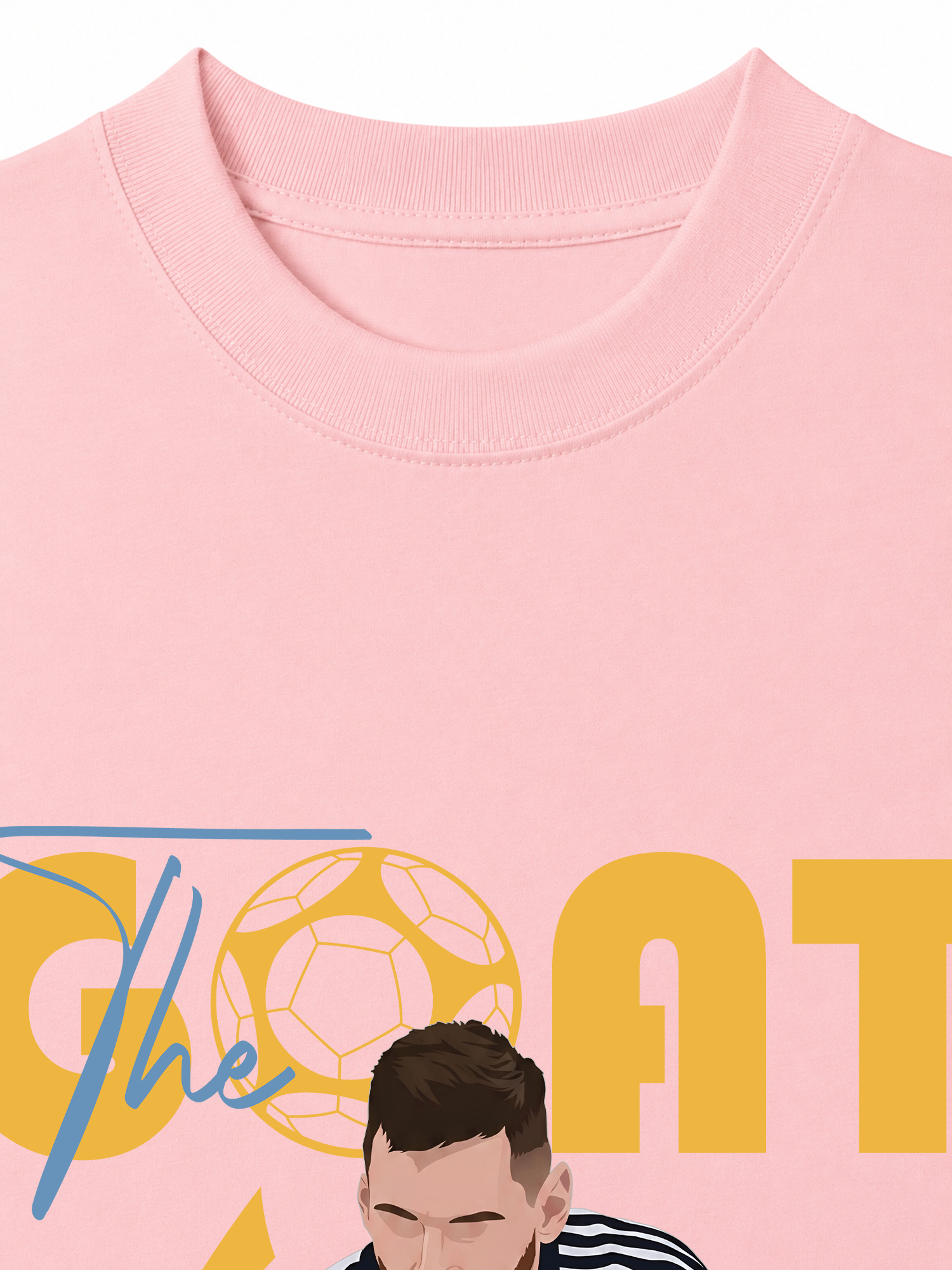 Áo Thun Relaxed Fit Soccer The Goat No 1