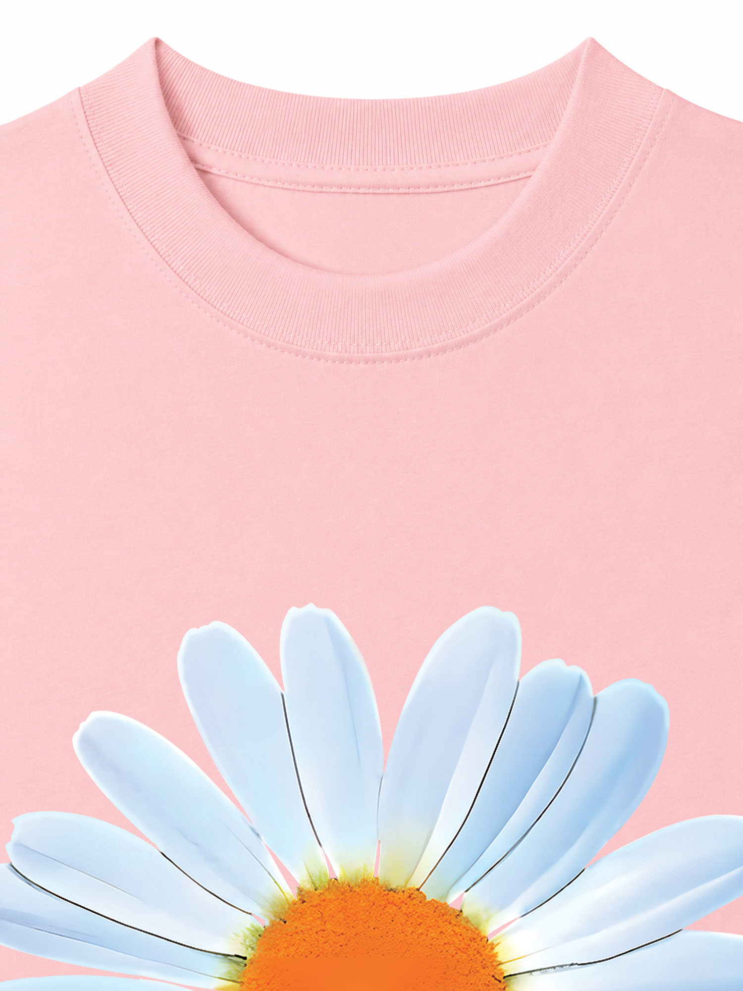 Áo Thun Relaxed Fit Floral Design For VIP Daisy Flower