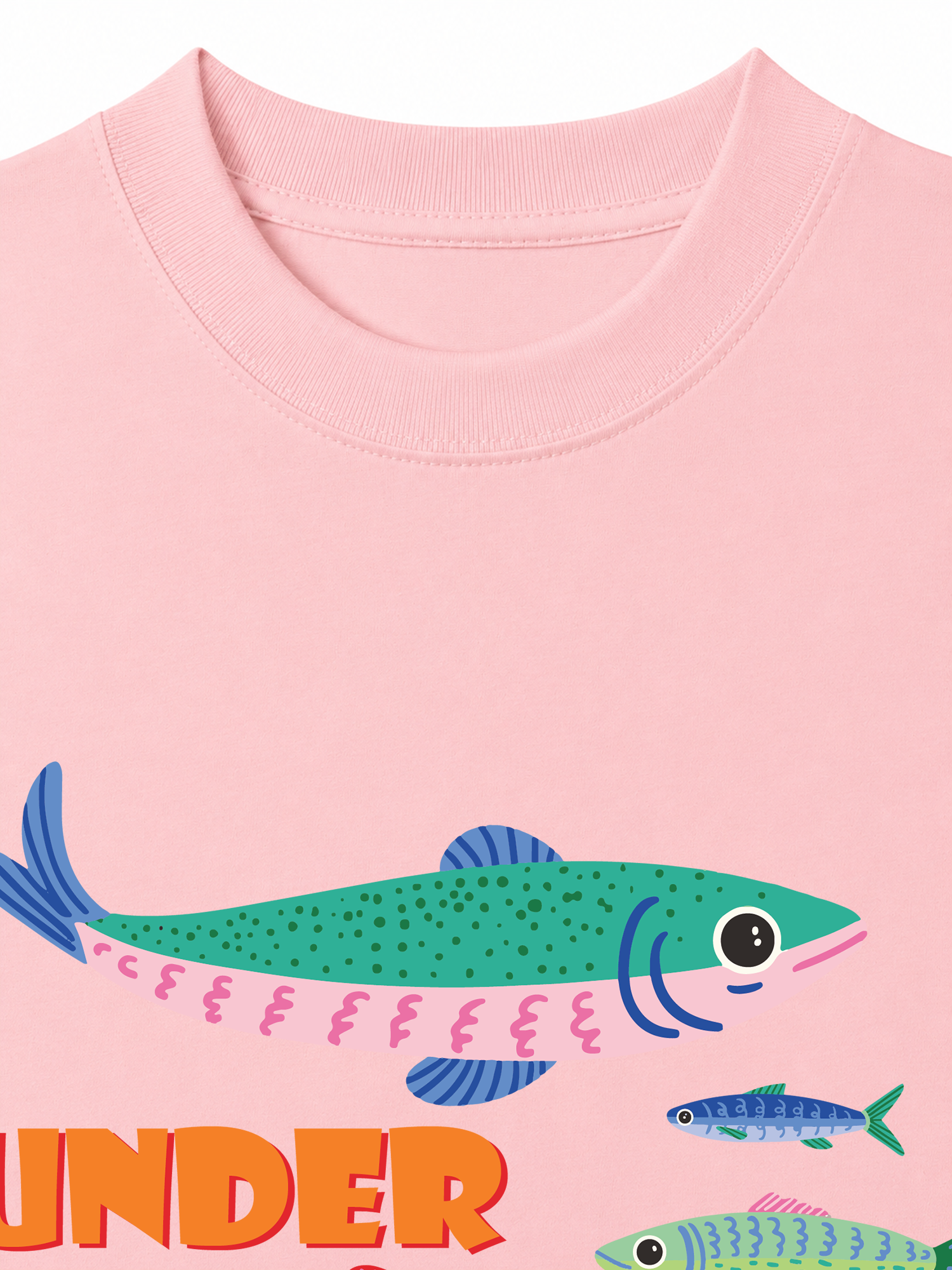 Áo Thun Relaxed Fit Tshirt Tropical Sardine