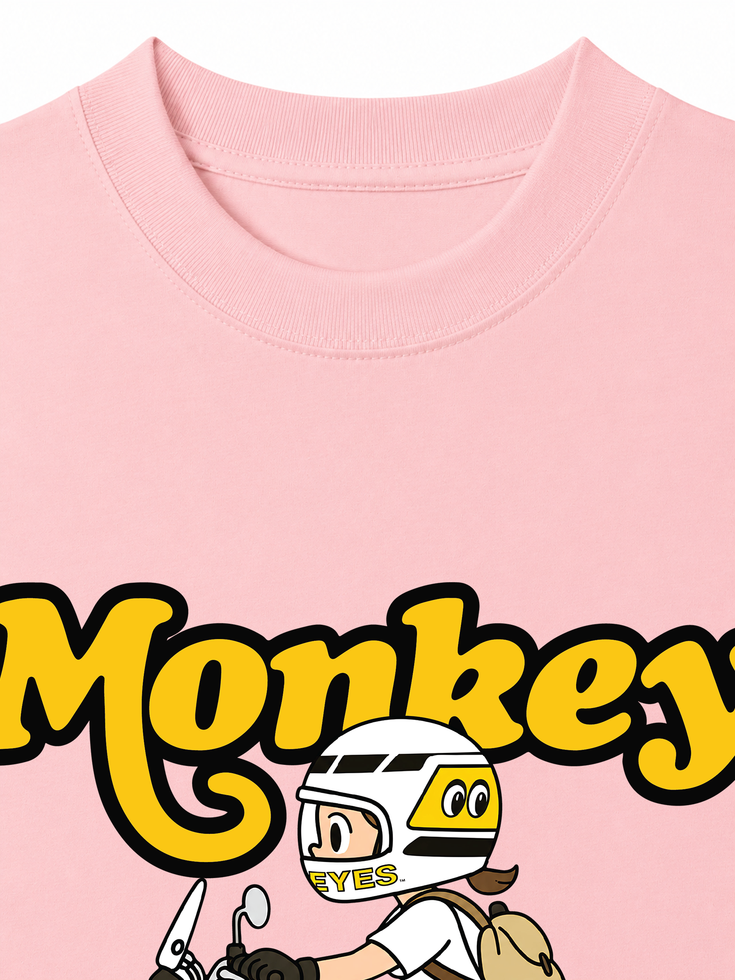 Áo Thun Relaxed Fit Motobike Monkey