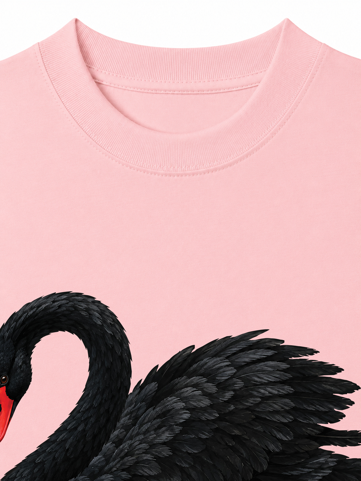 Áo Thun Relaxed Fit Black Swan