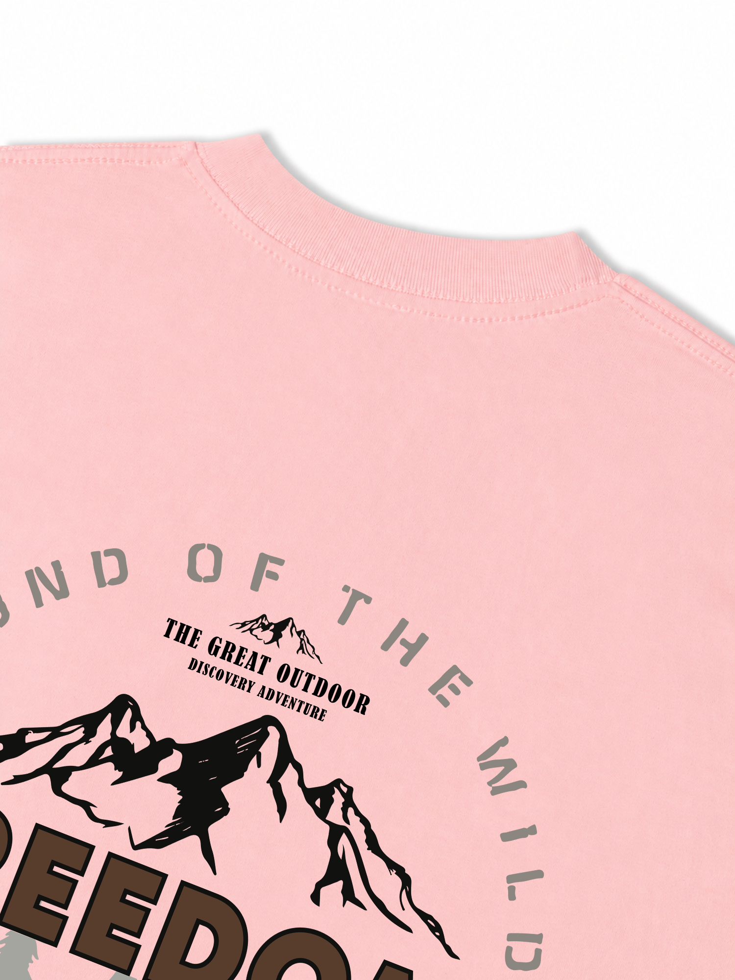 Áo Thun Relaxed Fit Tshirt Adventure Freedom