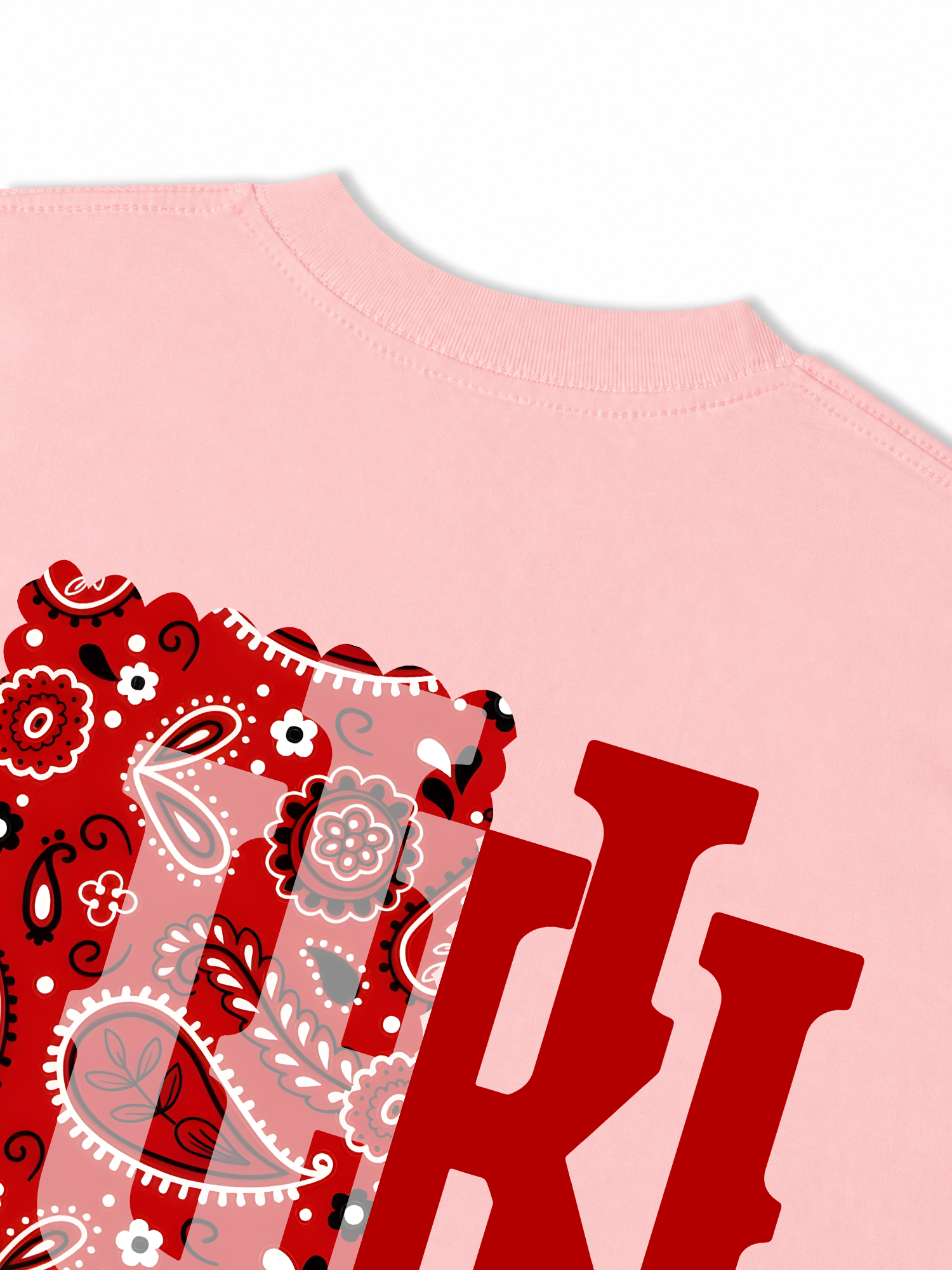 Áo Thun Relaxed Fit Master Baseball Red Bandana