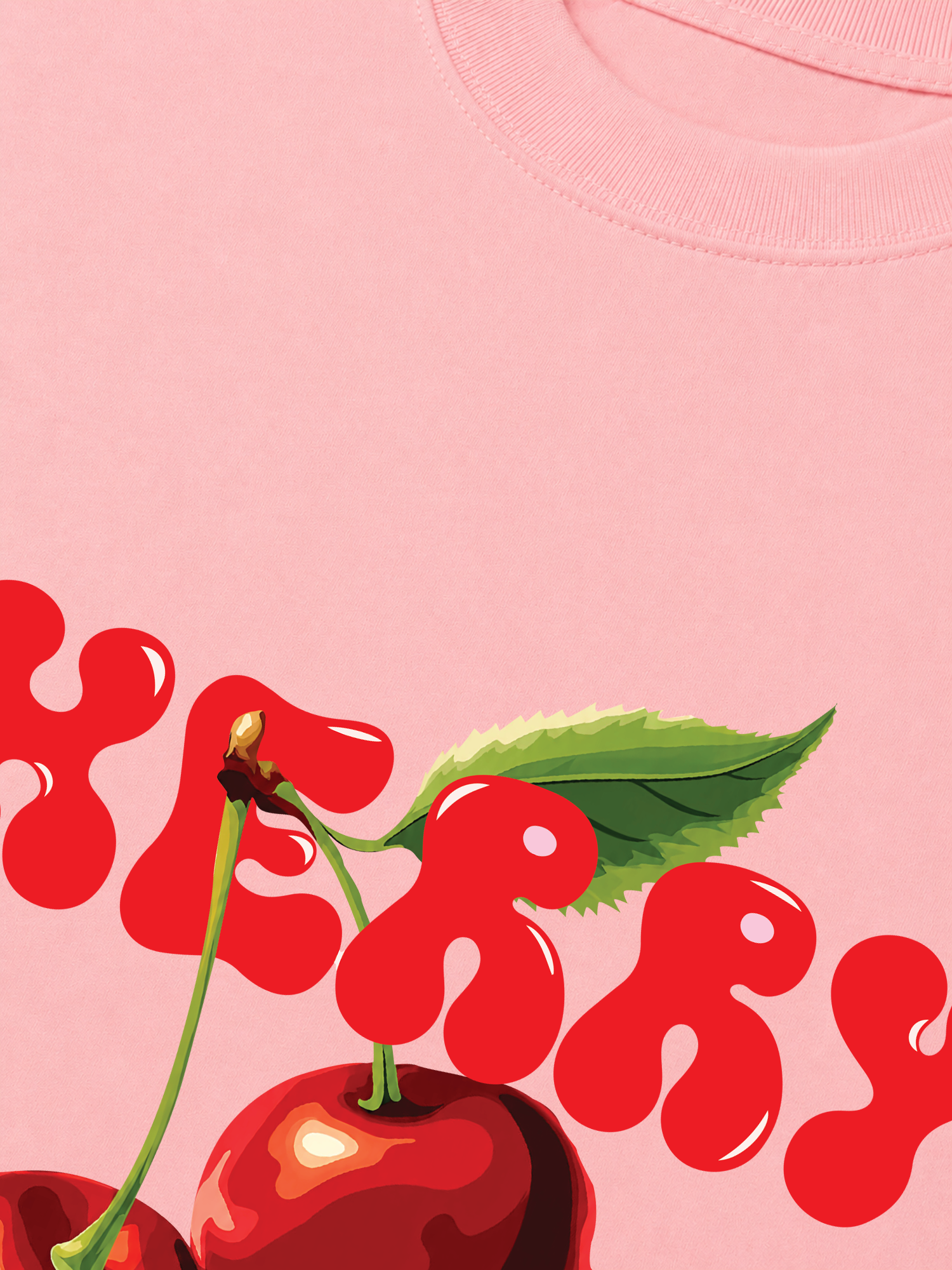 Áo Thun Relaxed Fit Tropical Cherry