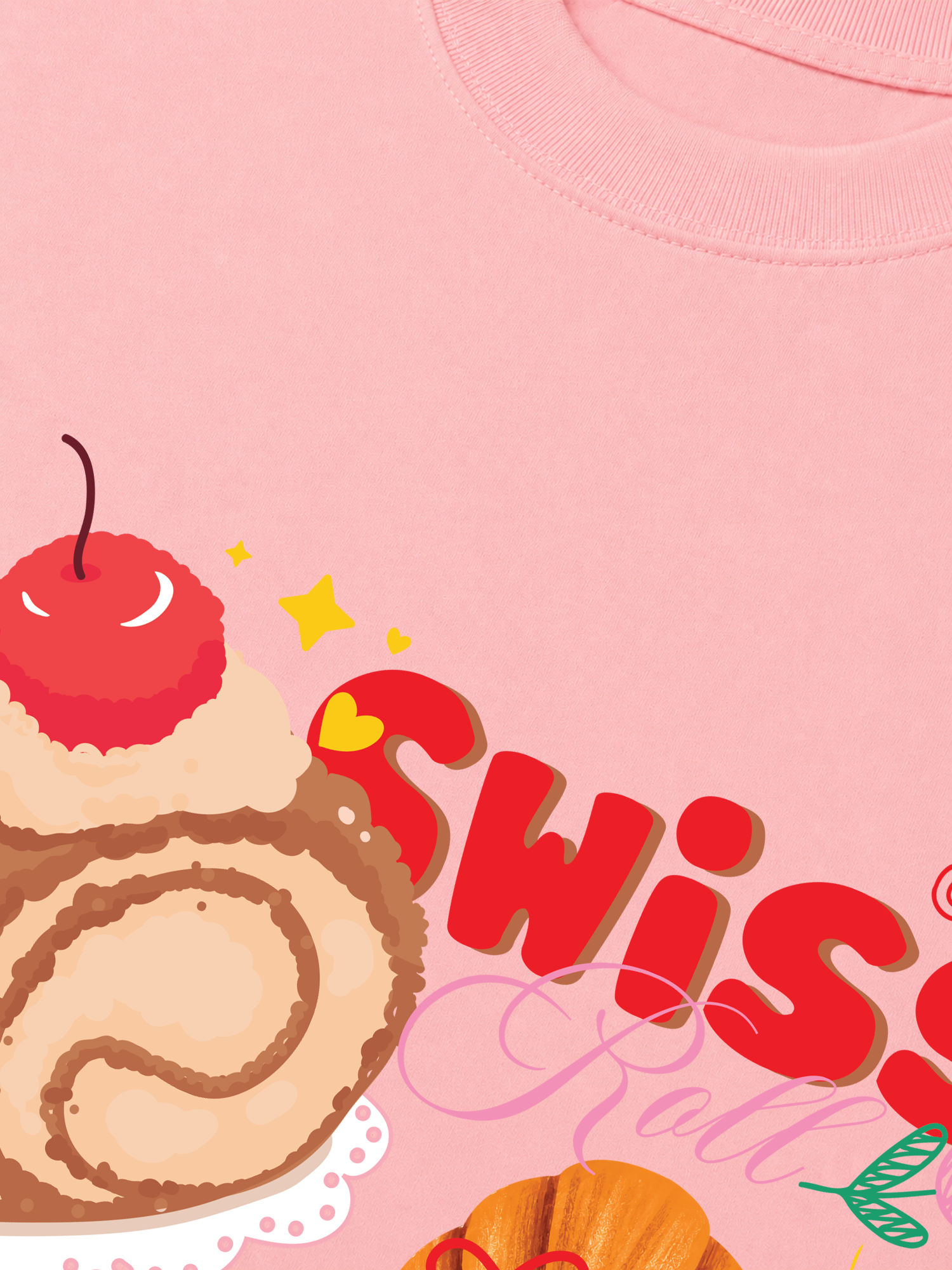 Áo Thun Relaxed Fit Swiss Roll