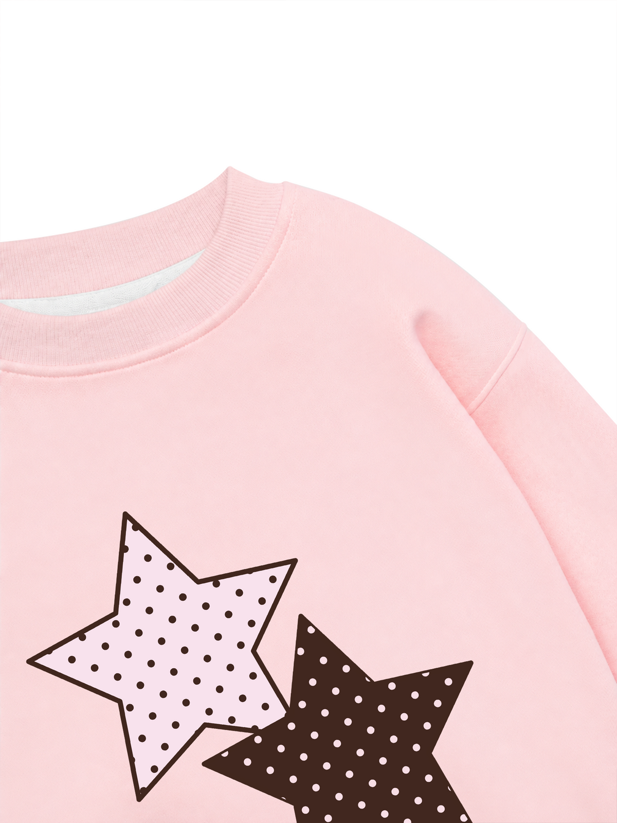 Áo Sweater Nỉ Hai Da Dotty Mood Self Love Stardust
