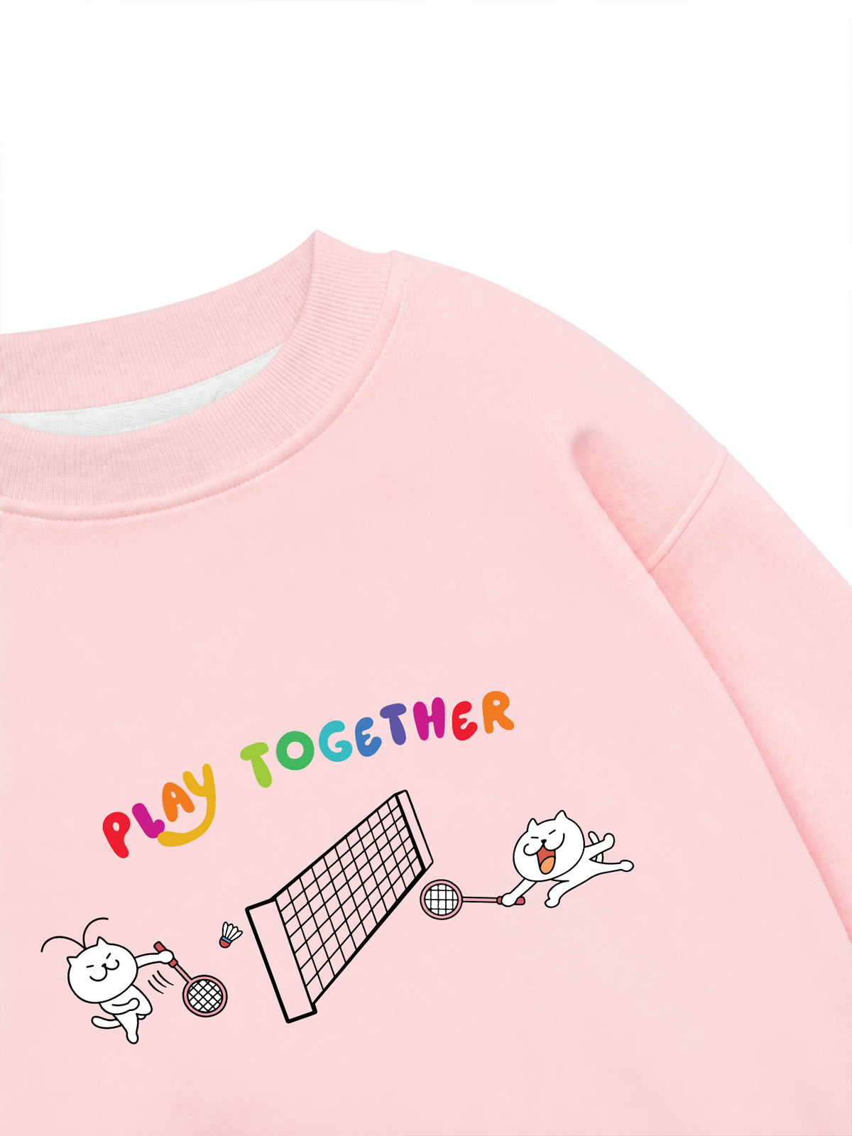 Áo Sweater Nỉ Hai Da Badminton Play Together