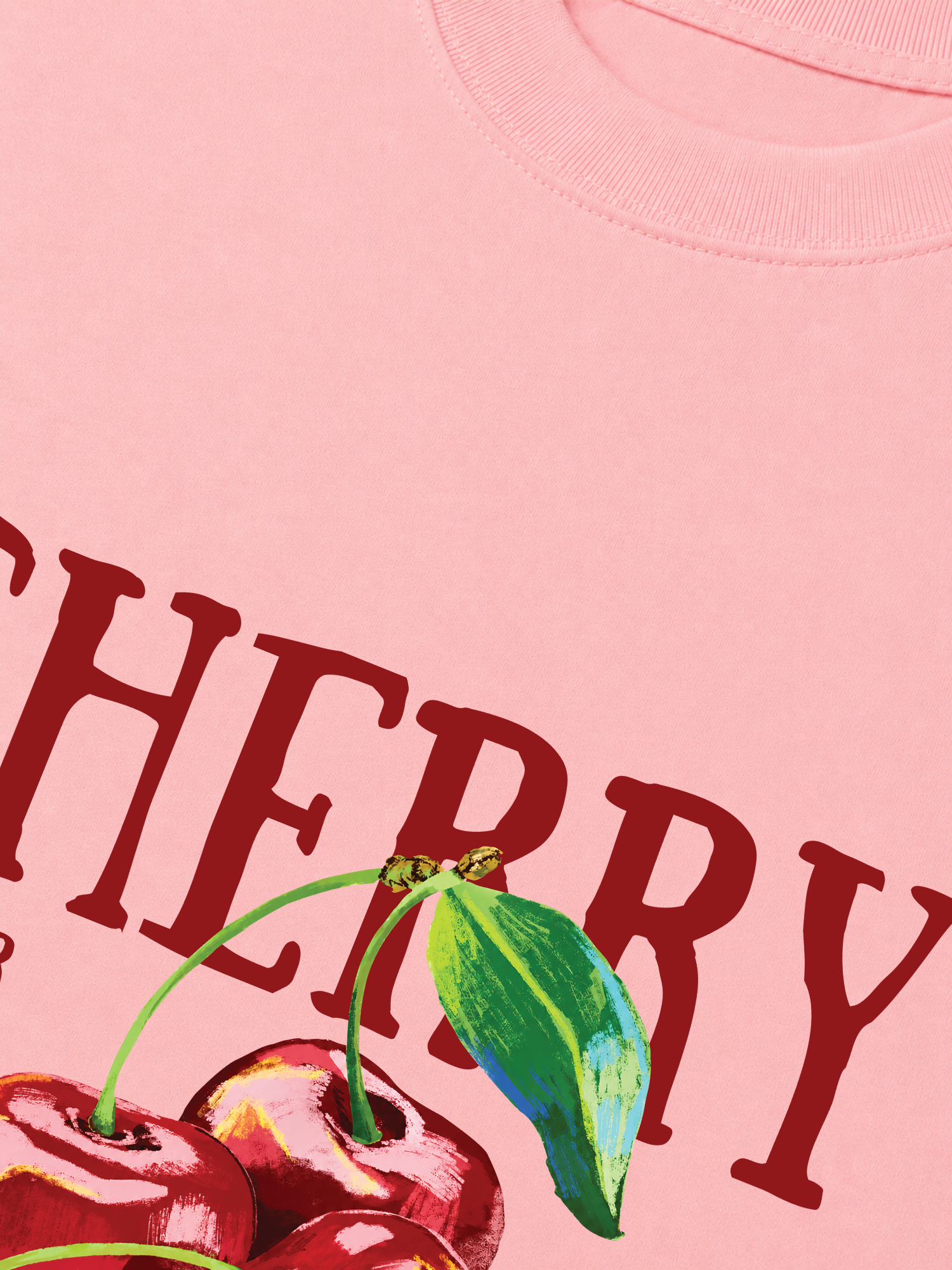 Áo Thun Relaxed Fit Tropical Cherry Summer