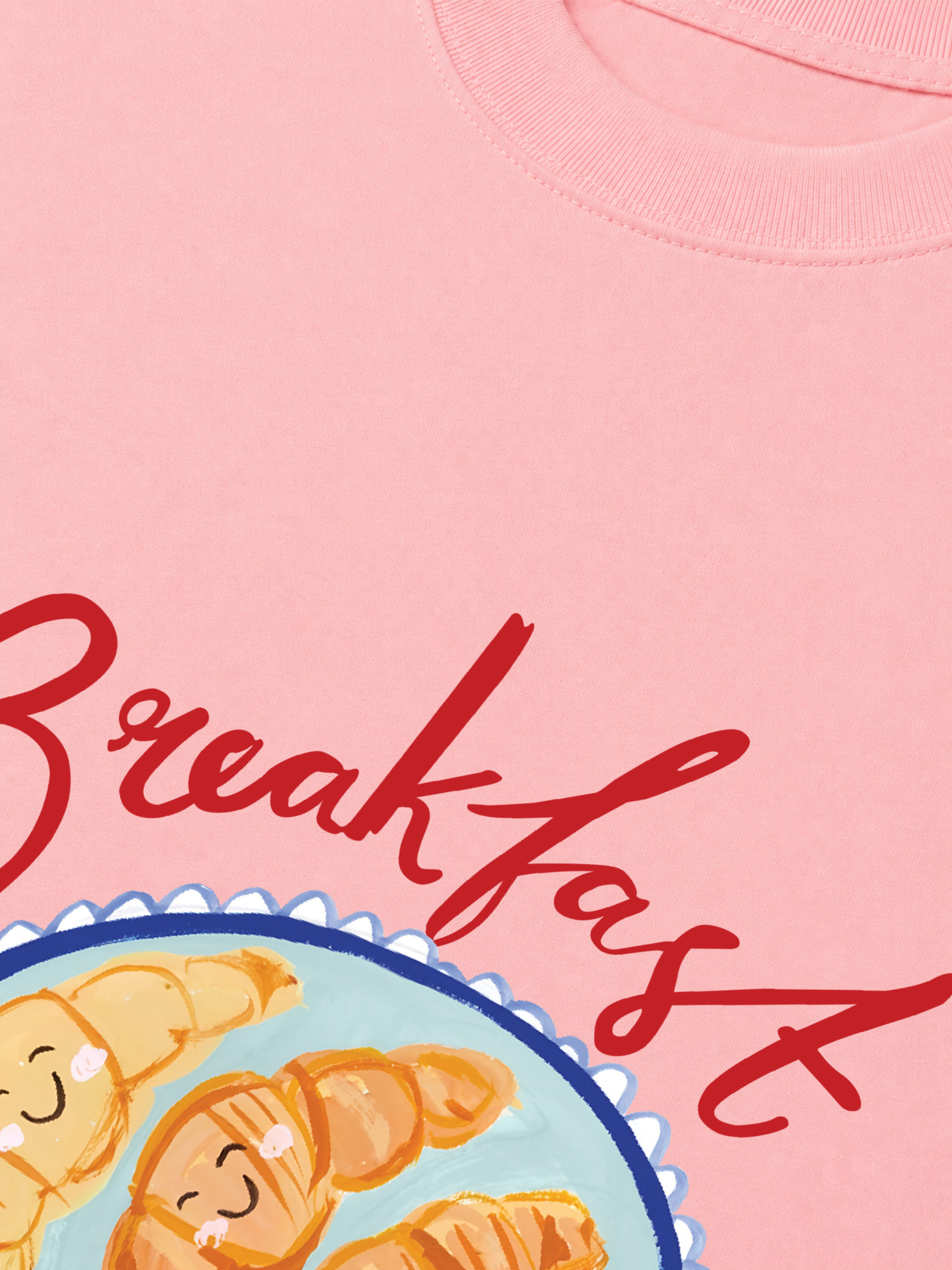 Áo Thun Relaxed Fit Yummy Mood Breakfastclub