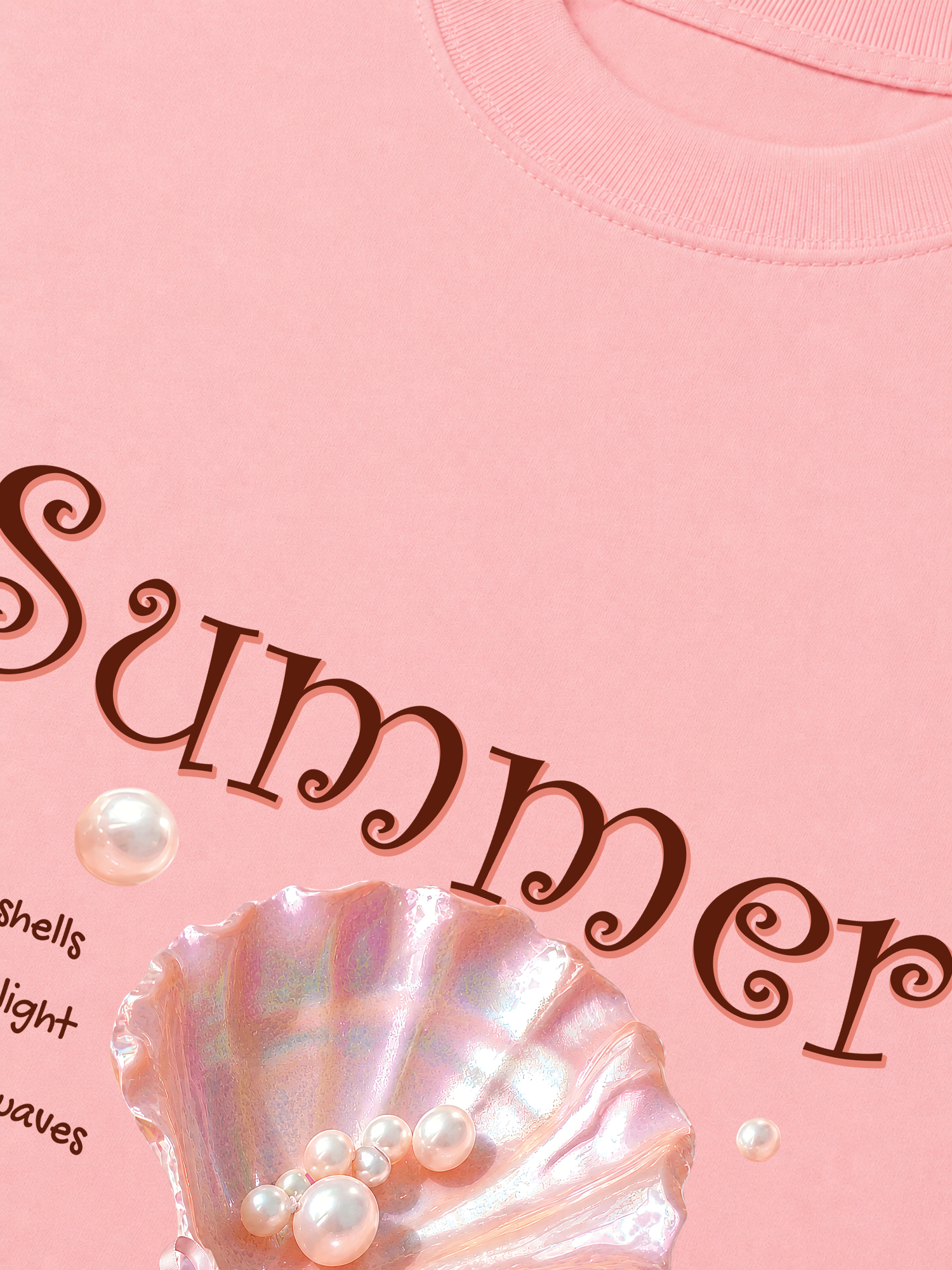 Áo Thun Relaxed Fit Tshirt Tropical Shell