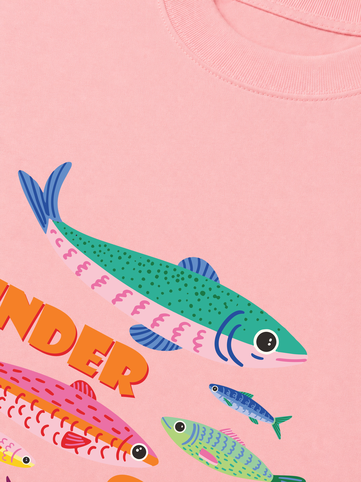 Áo Thun Relaxed Fit Tshirt Tropical Sardine