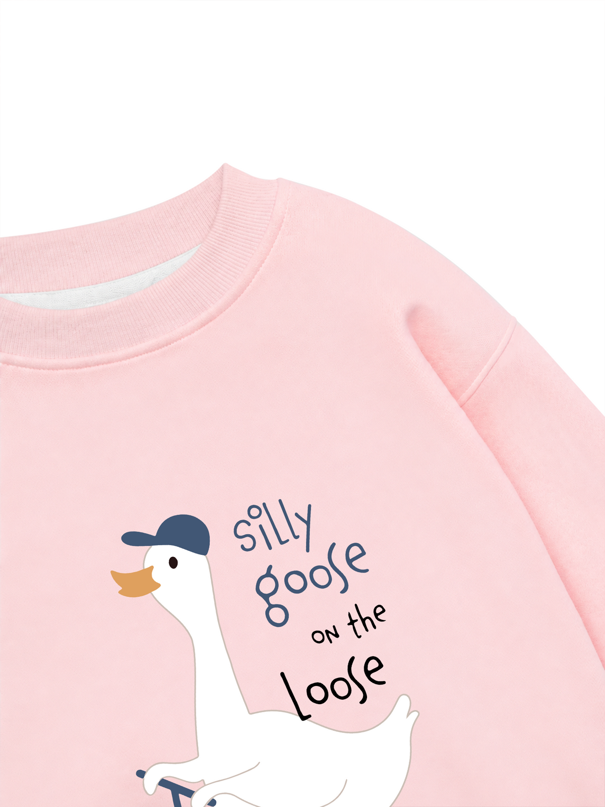 Áo Sweater Nỉ Hai Da Farm Silly Goose On The Loose