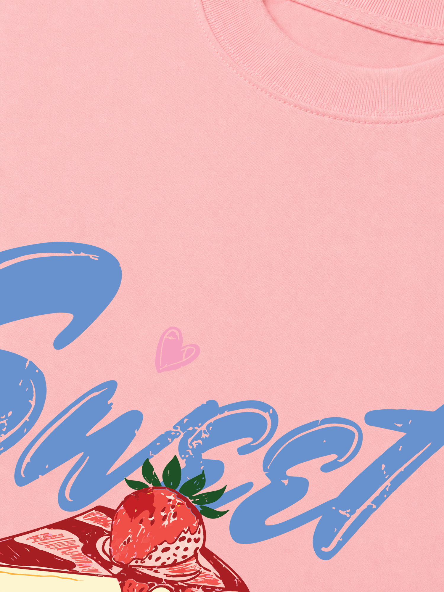 Áo Thun Relaxed Fit Sweet Cutie Strawberries