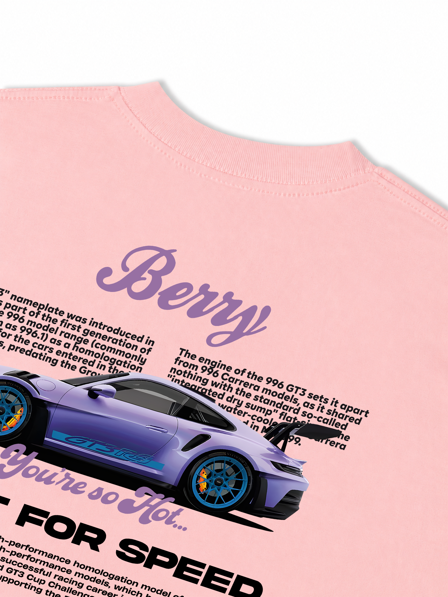 Áo Thun Relaxed Fit Violet Berry