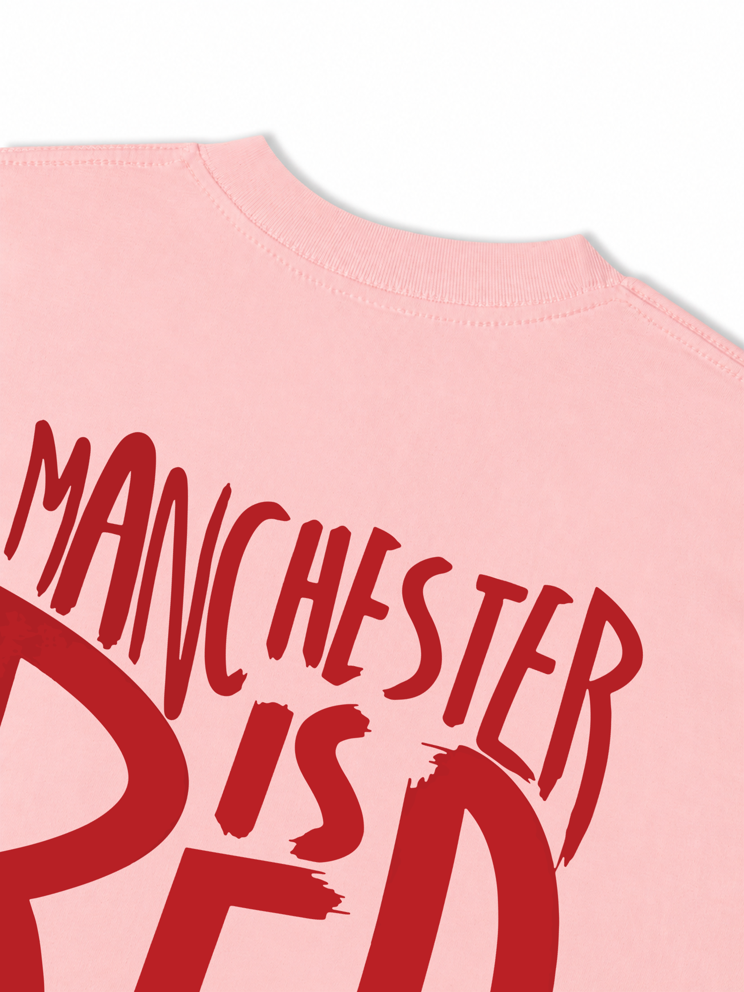 Áo Thun Relaxed Fit Soccer Manchester is Red