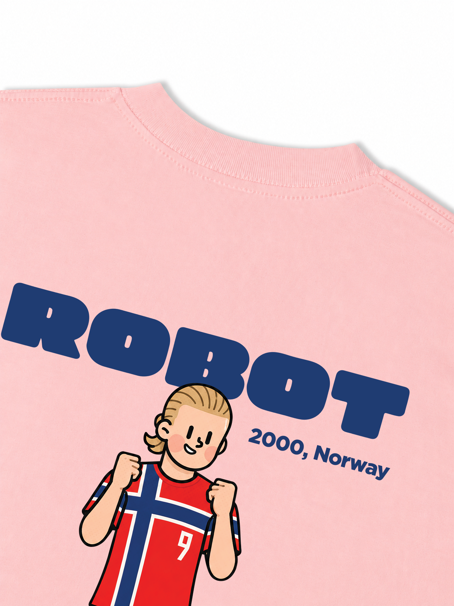 Áo Thun Relaxed Fit Soccer 9 Robot