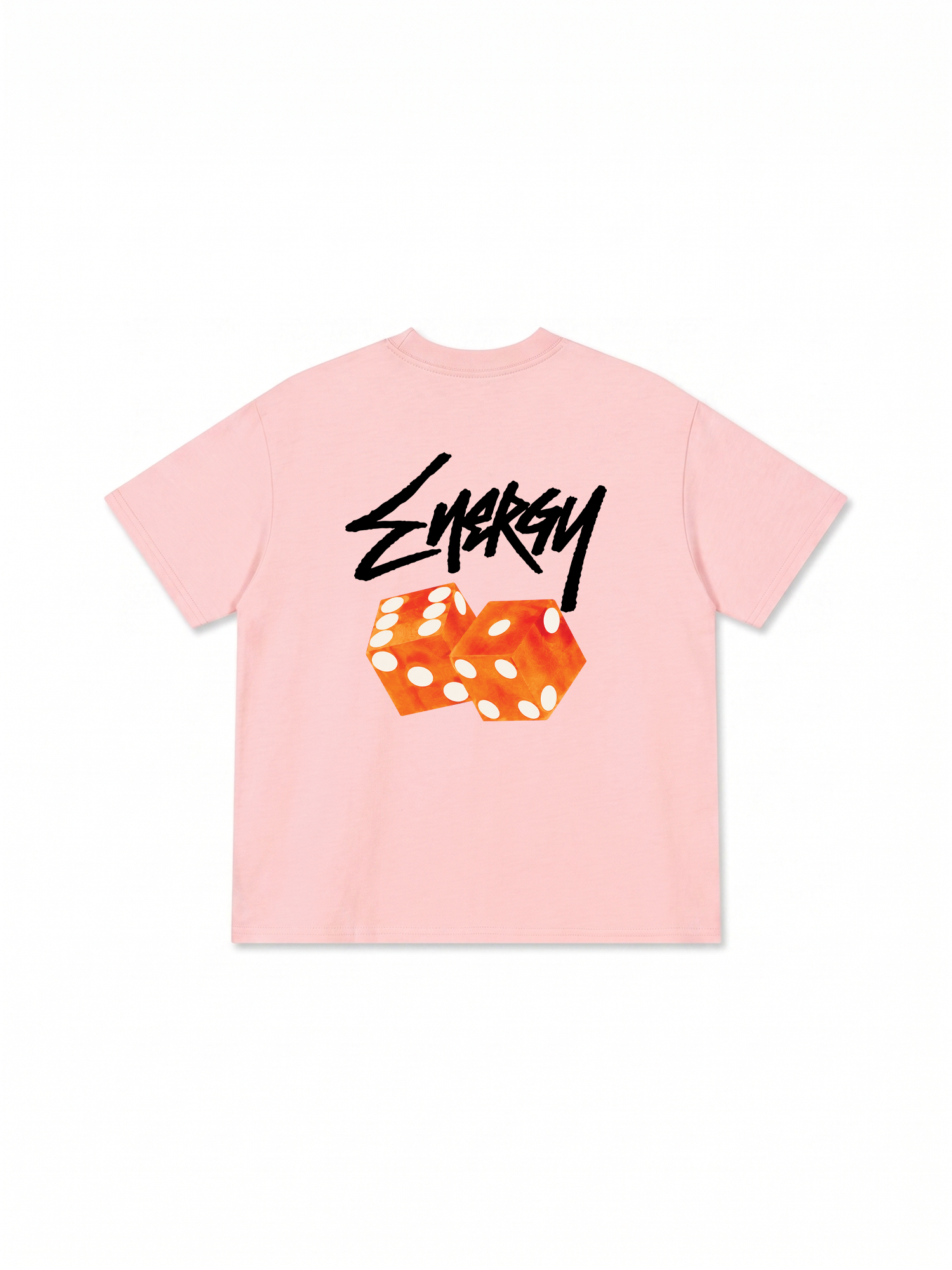 Áo Thun Relaxed Fit Energy Orange Dices
