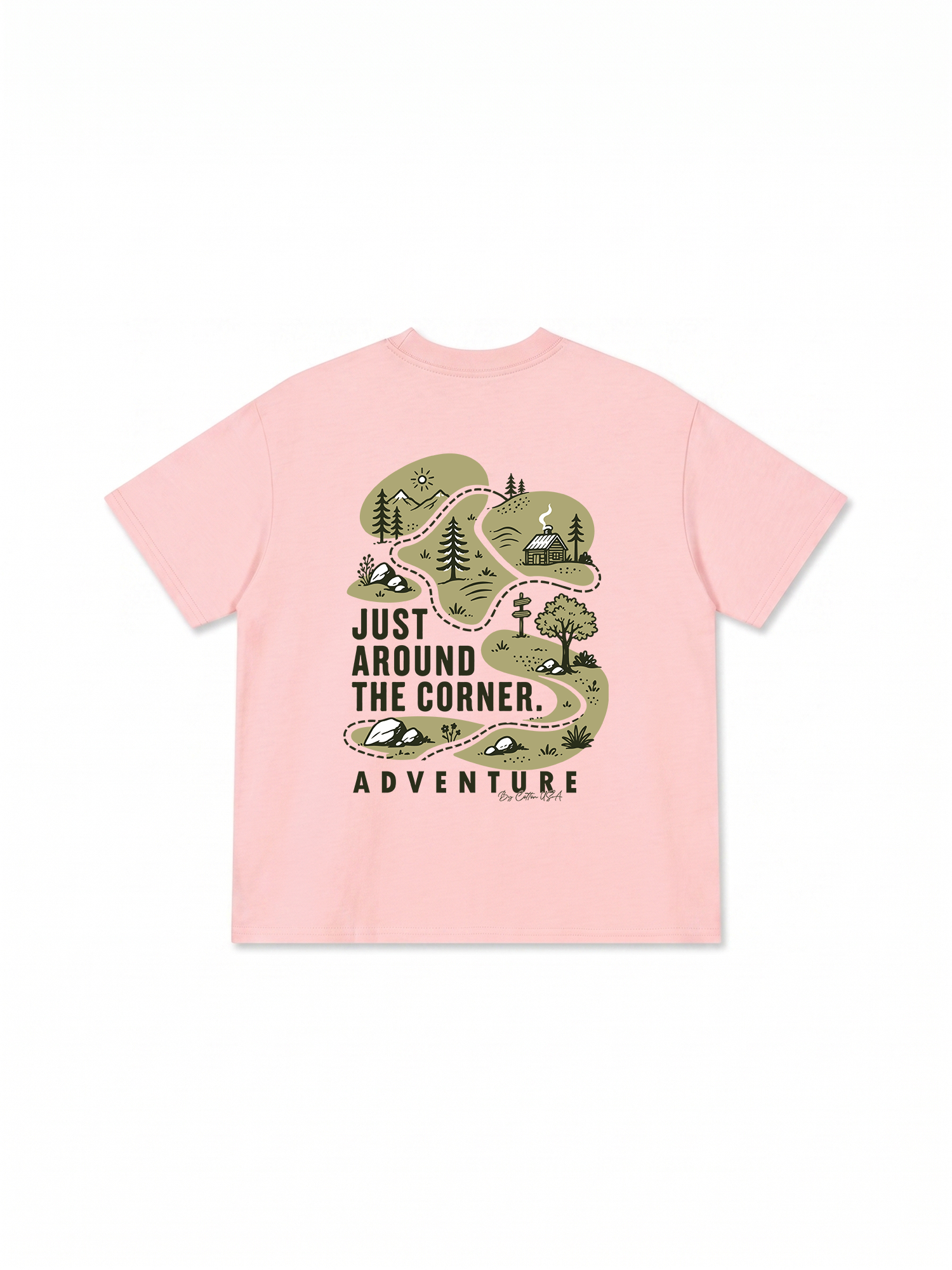 Áo Thun Relaxed Fit Adventure By Cotton USA