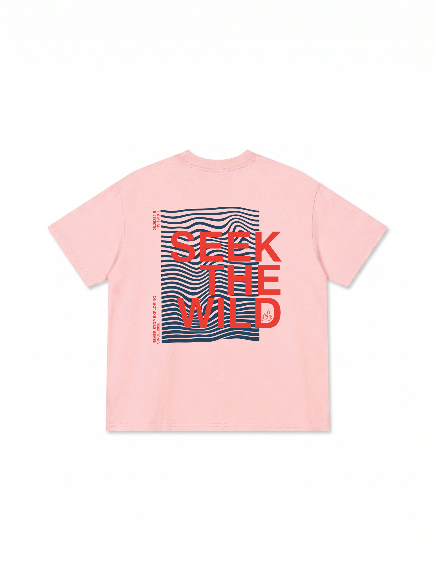 Áo Thun Relaxed Fit Adventure Seek The Wild Since 2026