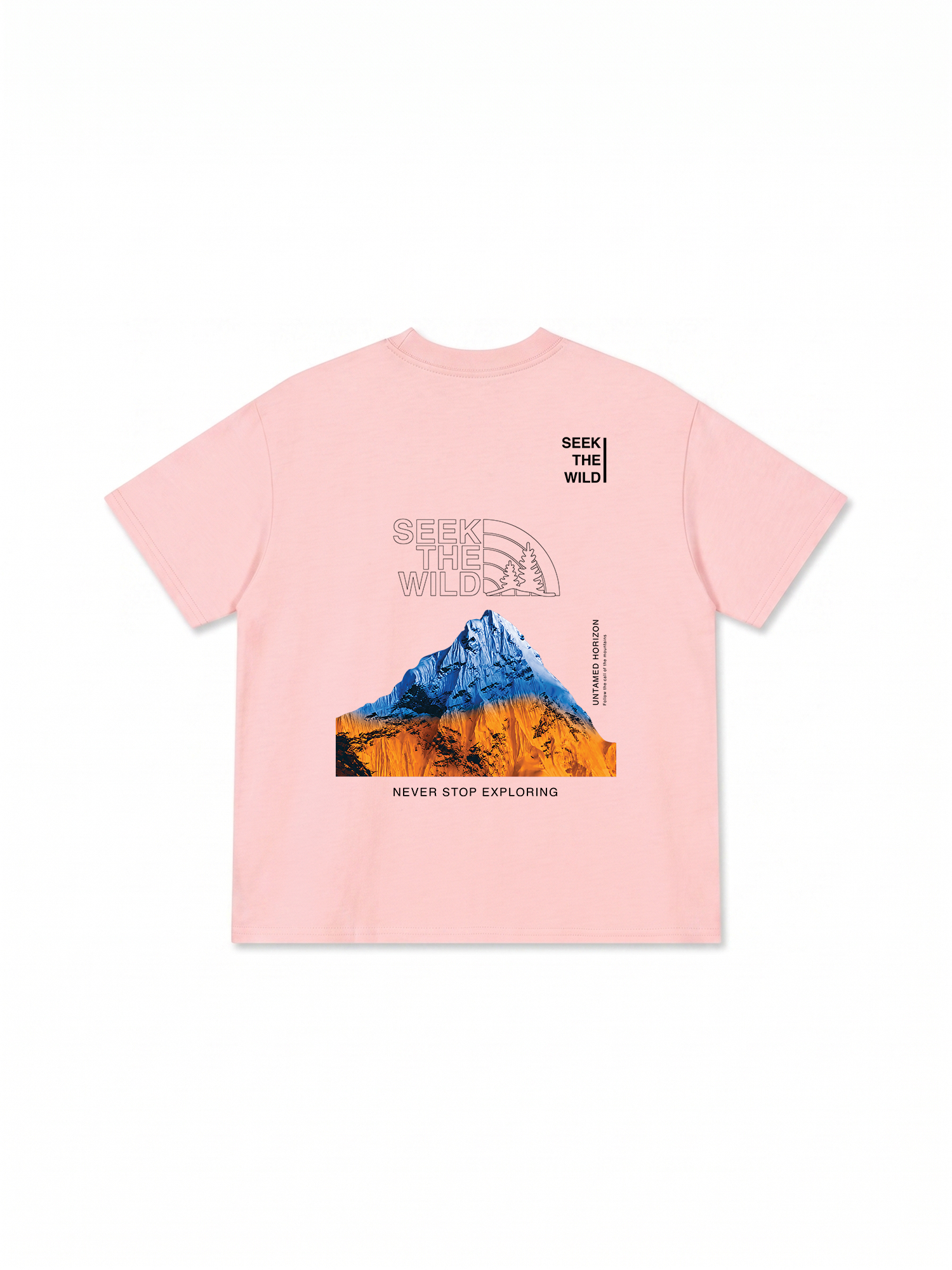 Áo Thun Relaxed Fit Adventure Seek The Wild Never Stop Exploring 6