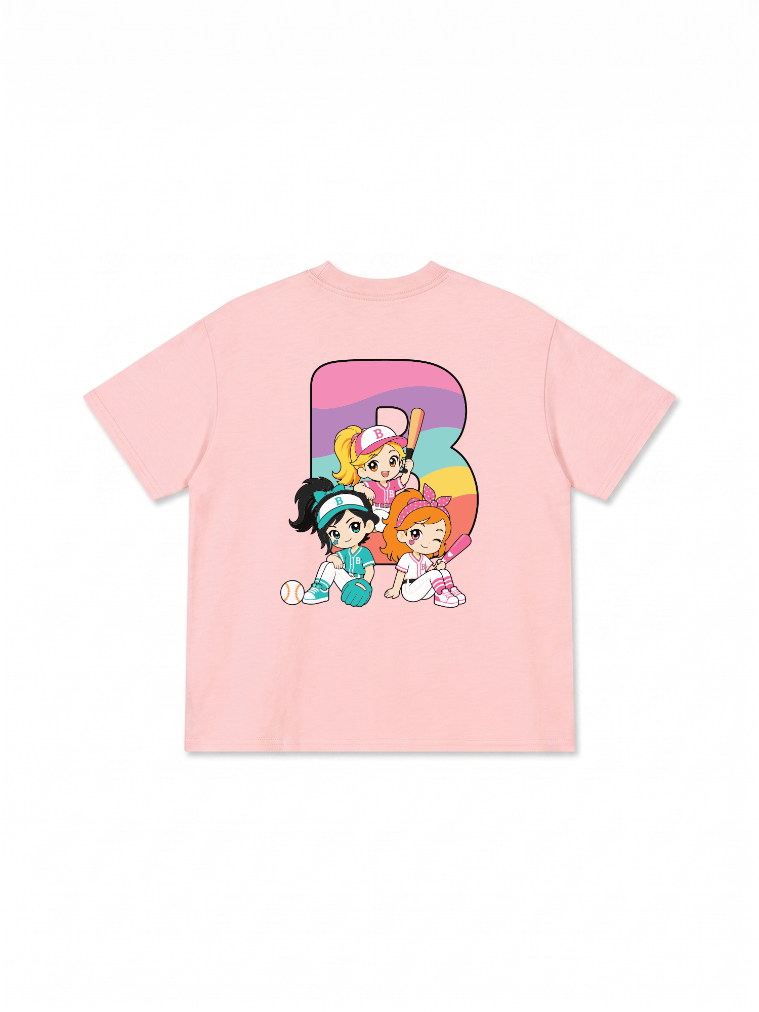 Áo Thun Relaxed Fit Baseball Dream Girls Boston