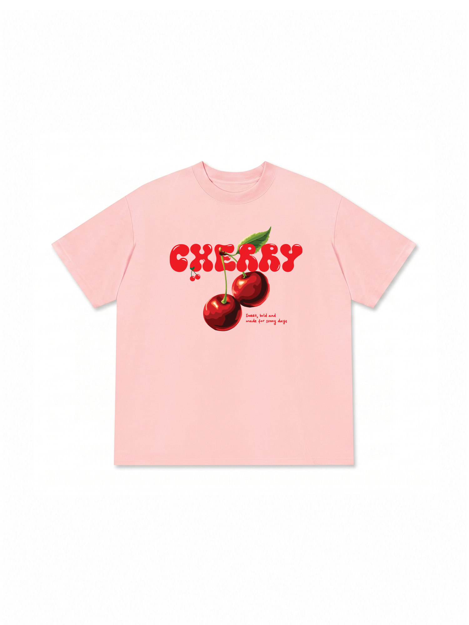 Áo Thun Relaxed Fit Tropical Cherry