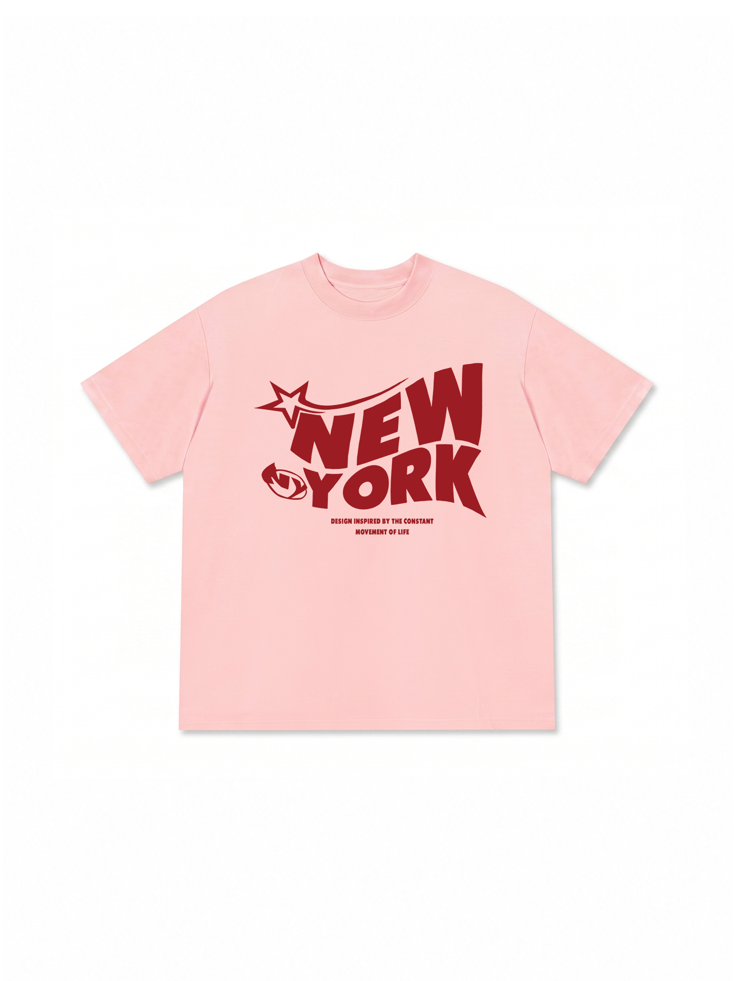 Áo Thun Relaxed Fit City Red Fashion