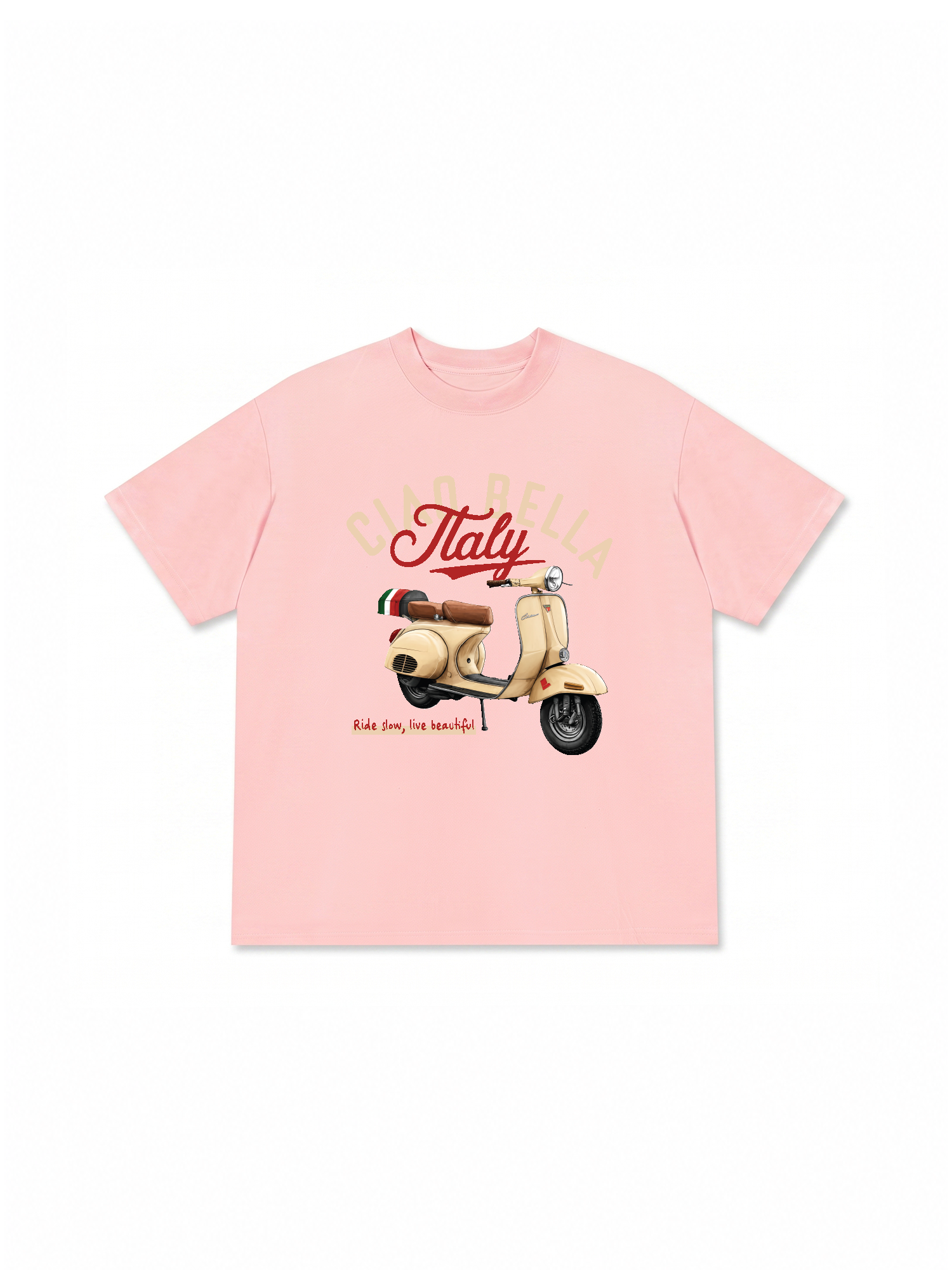 Áo Thun Relaxed Fit Car Ciao Bella
