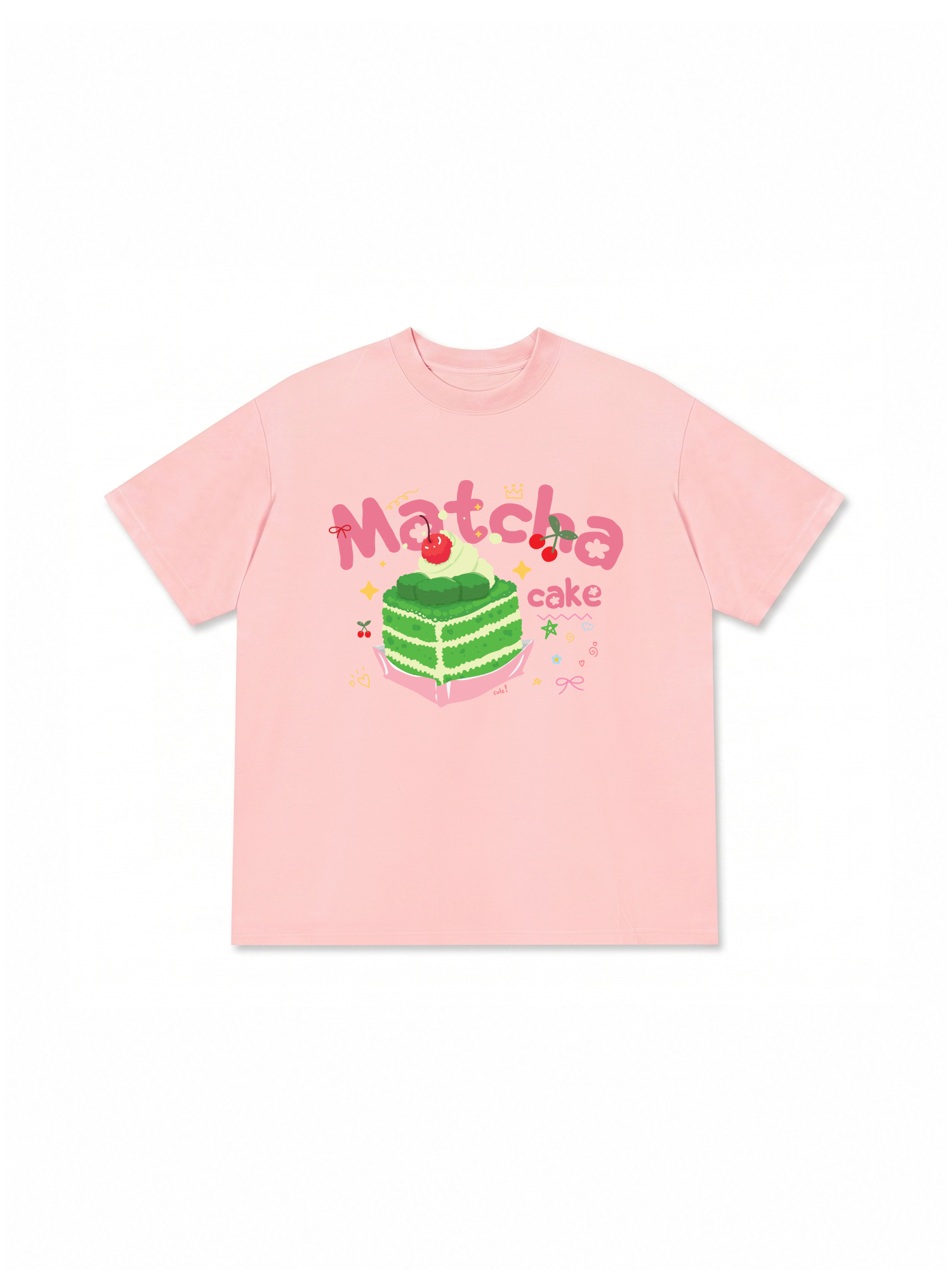 Áo Thun Relaxed Fit Matcha Cake
