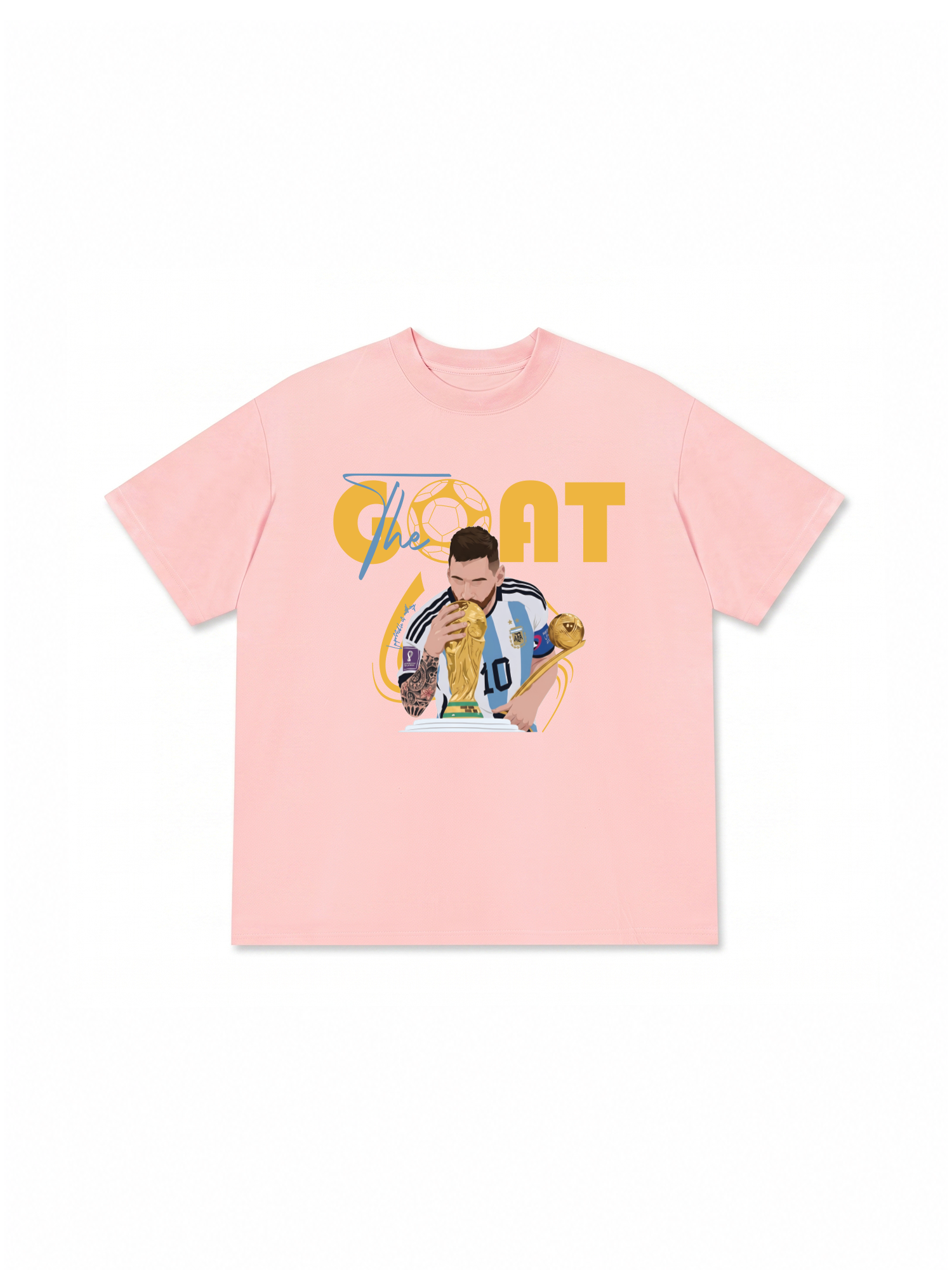 Áo Thun Relaxed Fit Soccer The Goat No 1