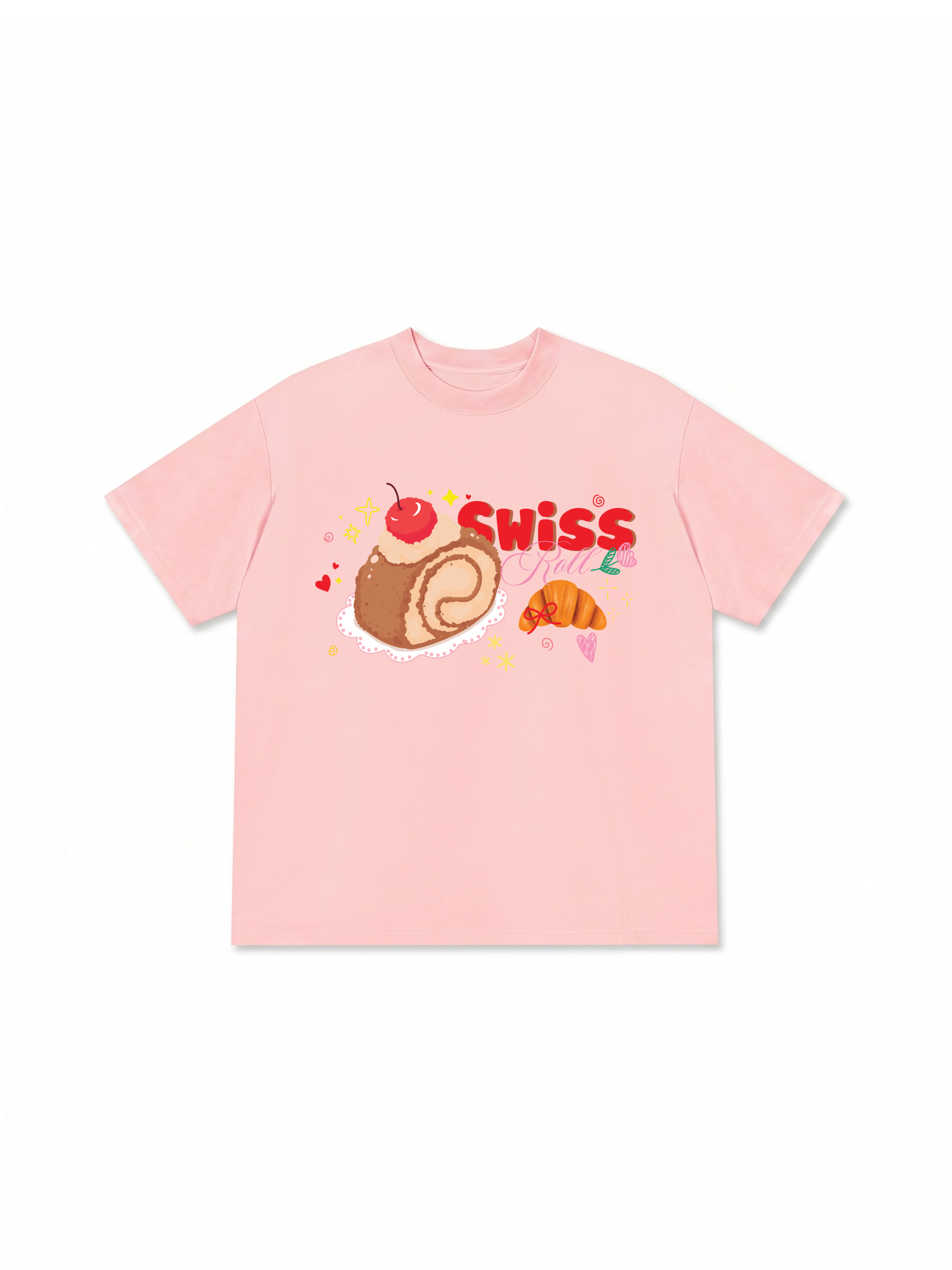 Áo Thun Relaxed Fit Swiss Roll