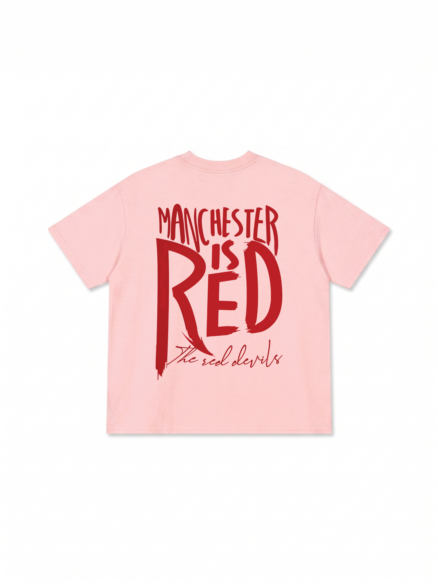 Áo Thun Relaxed Fit Soccer Manchester is Red